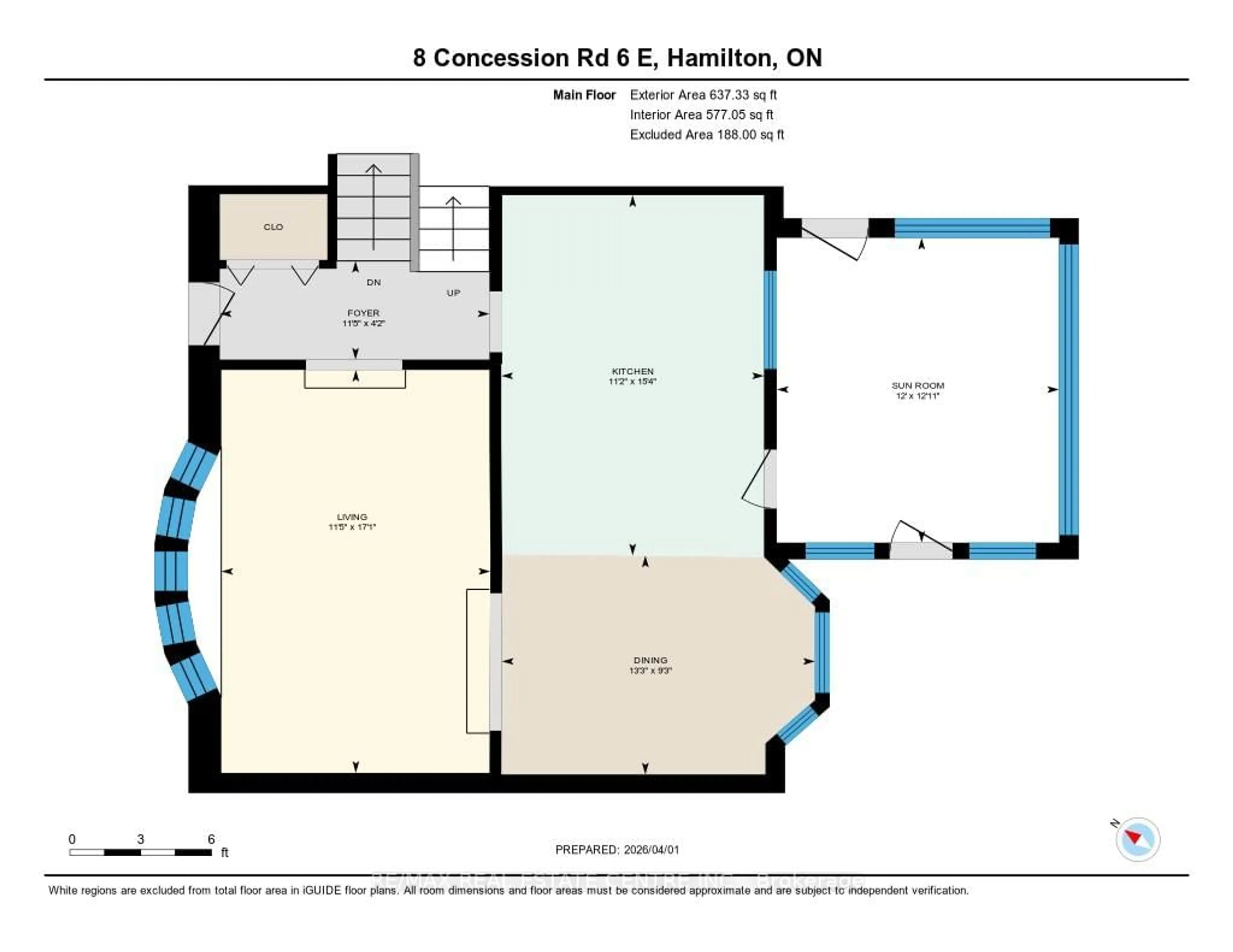 Floor plan for 18 6th Concession Rd, Hamilton Ontario L8B 1A2