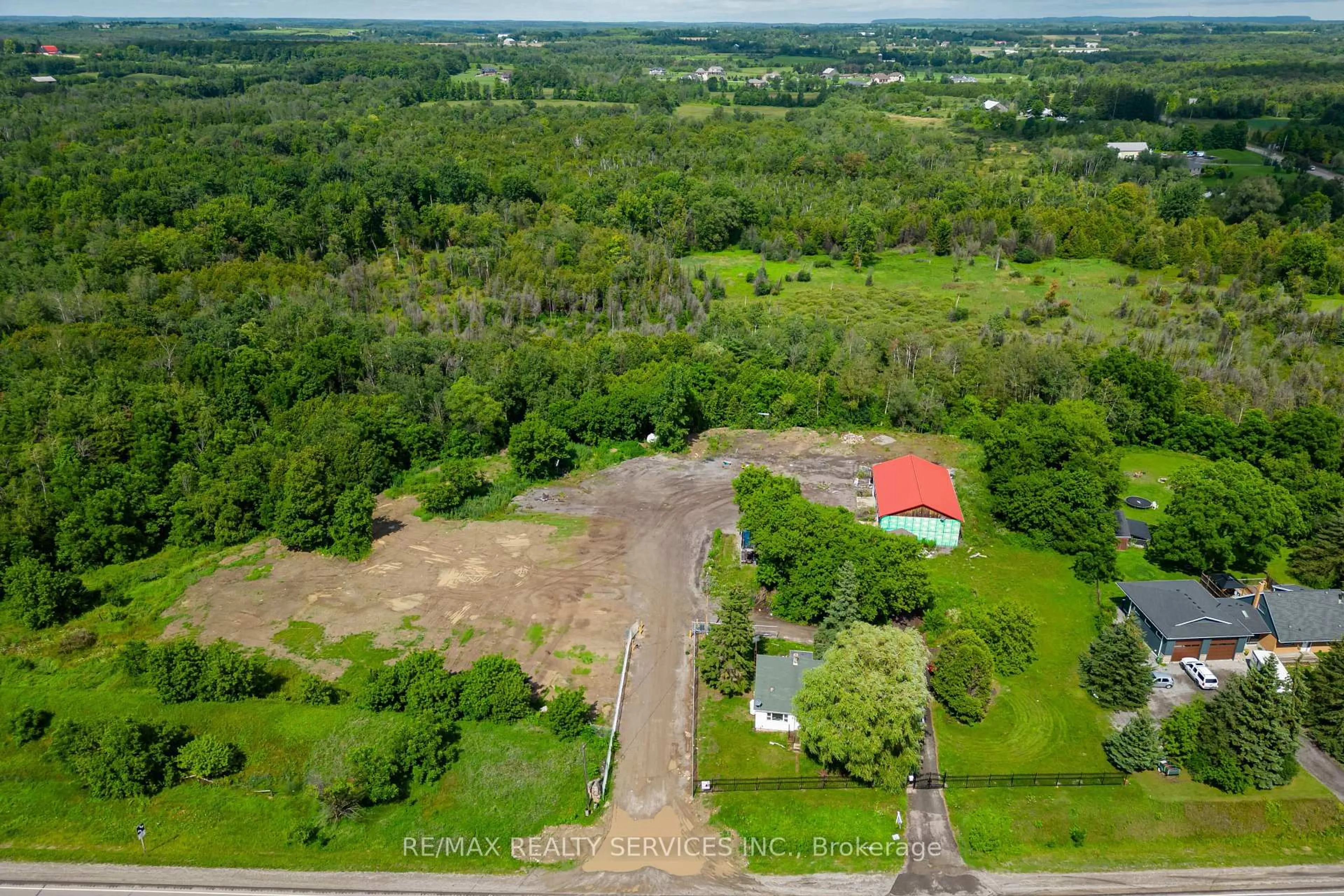 A pic from outside/outdoor area/front of a property/back of a property/a pic from drone, unknown for 2178 Highway 6, Hamilton Ontario N0B 2J0