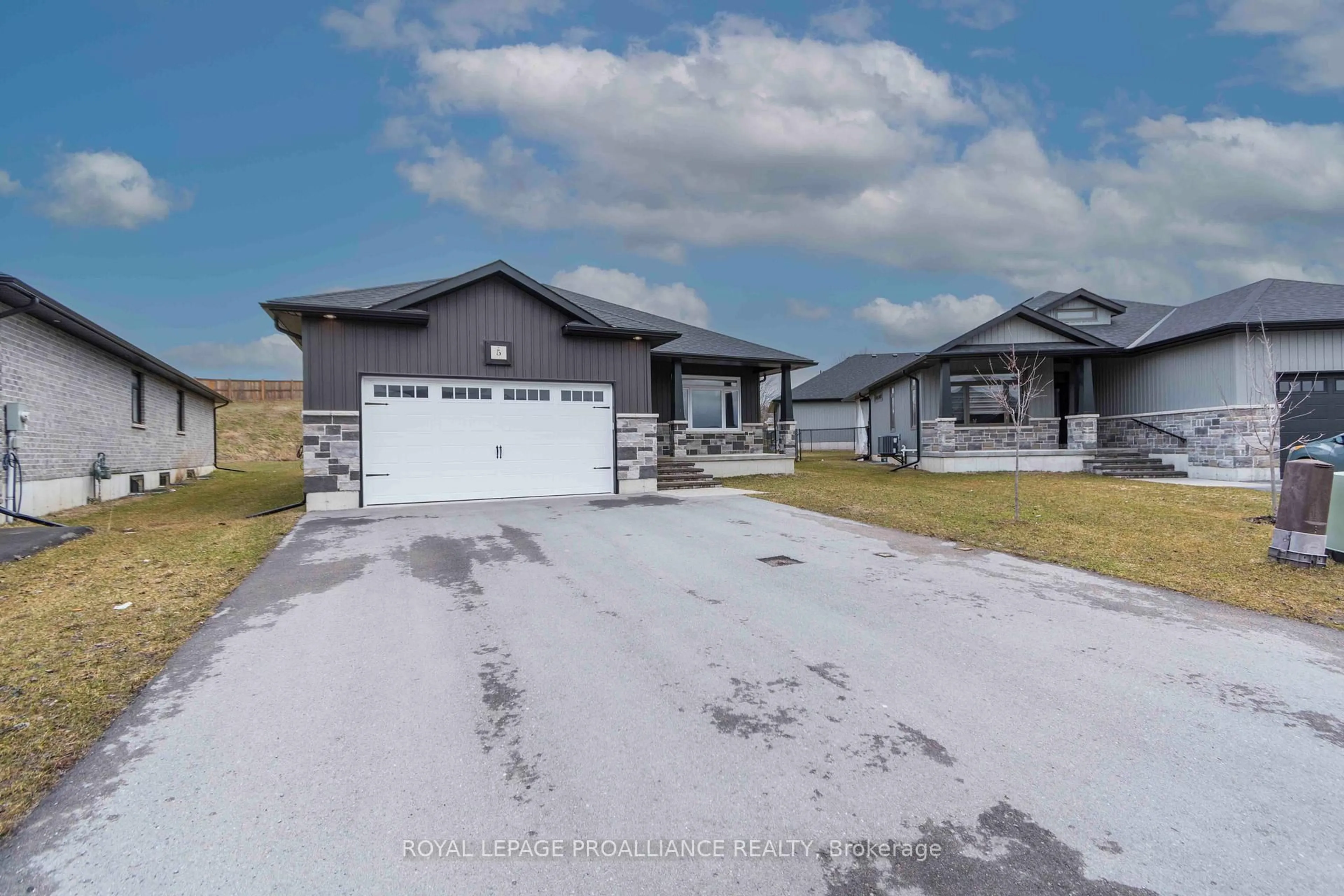 A pic from outside/outdoor area/front of a property/back of a property/a pic from drone, street for 5 Schmidt Way, Quinte West Ontario K8V 0L5