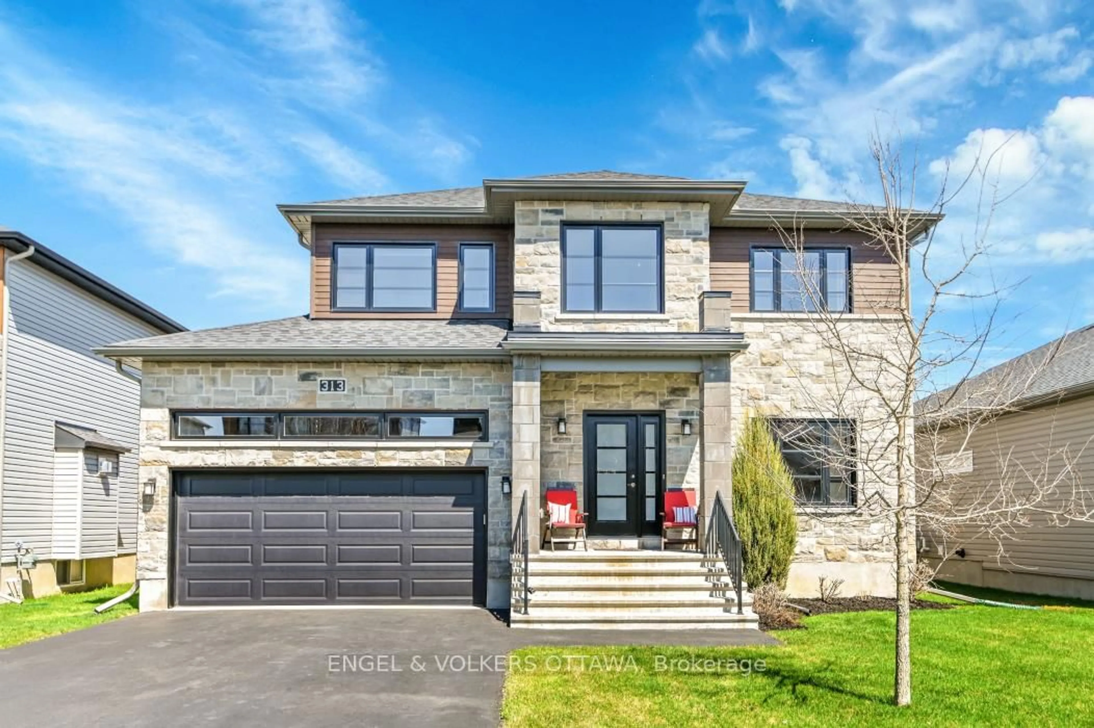 Home with brick exterior material, street for 313 St Tropez St, Russell Ontario K0A 1W0