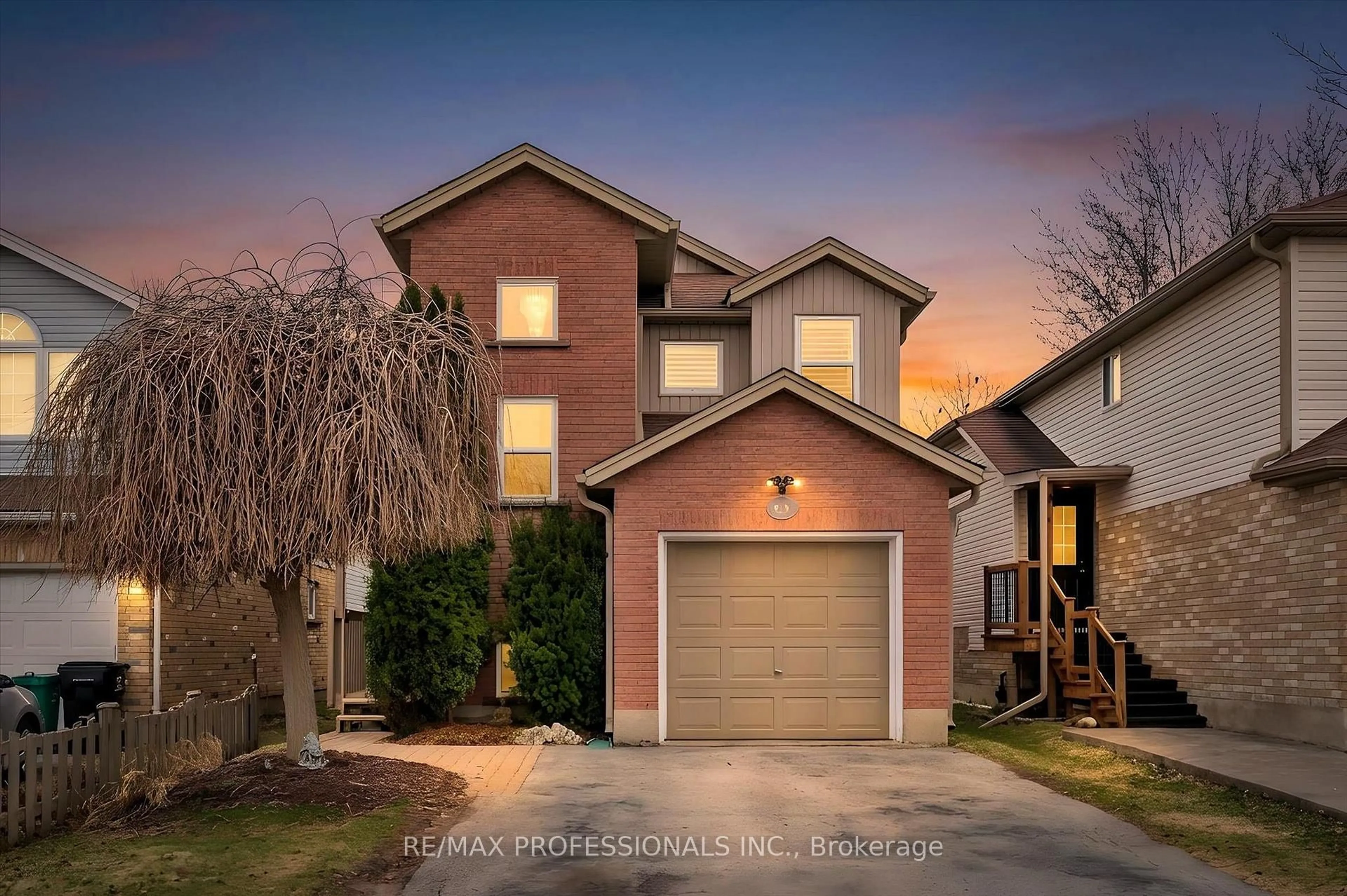 Home with brick exterior material, street for 6 Orchid Cres, Kitchener Ontario N2E 3N2