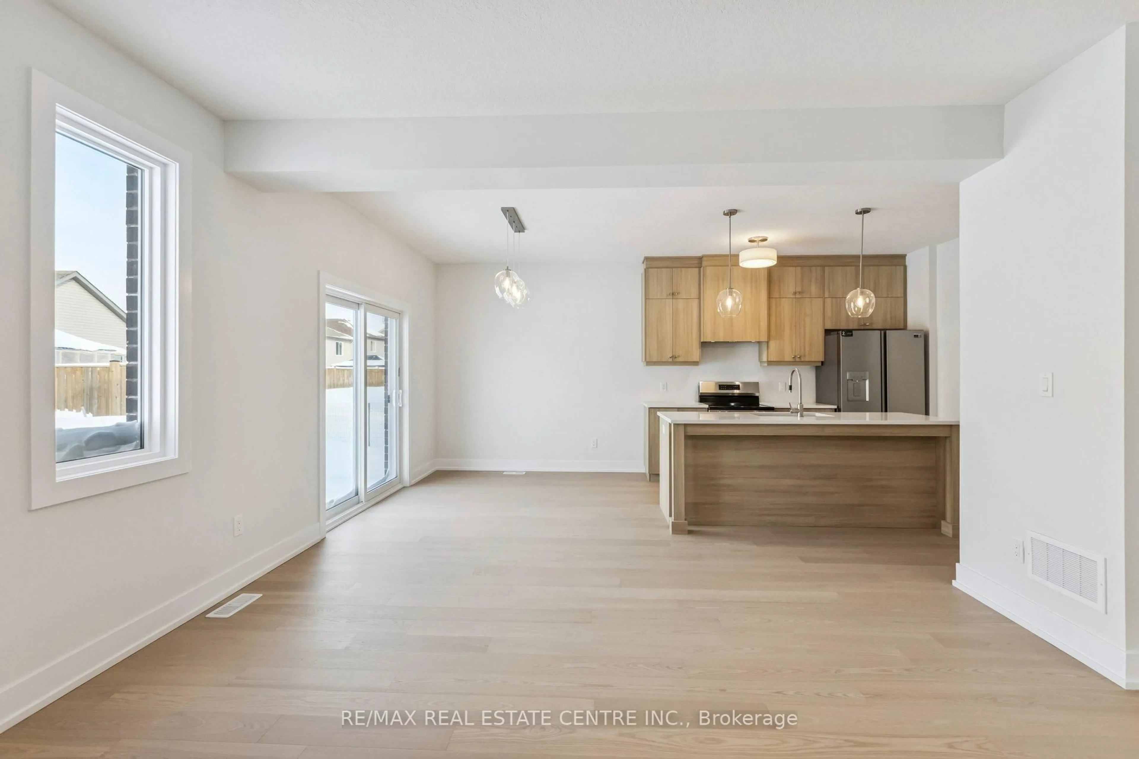 Open concept kitchen, unknown for 123 Maple St, Mapleton Ontario N0G 1P0