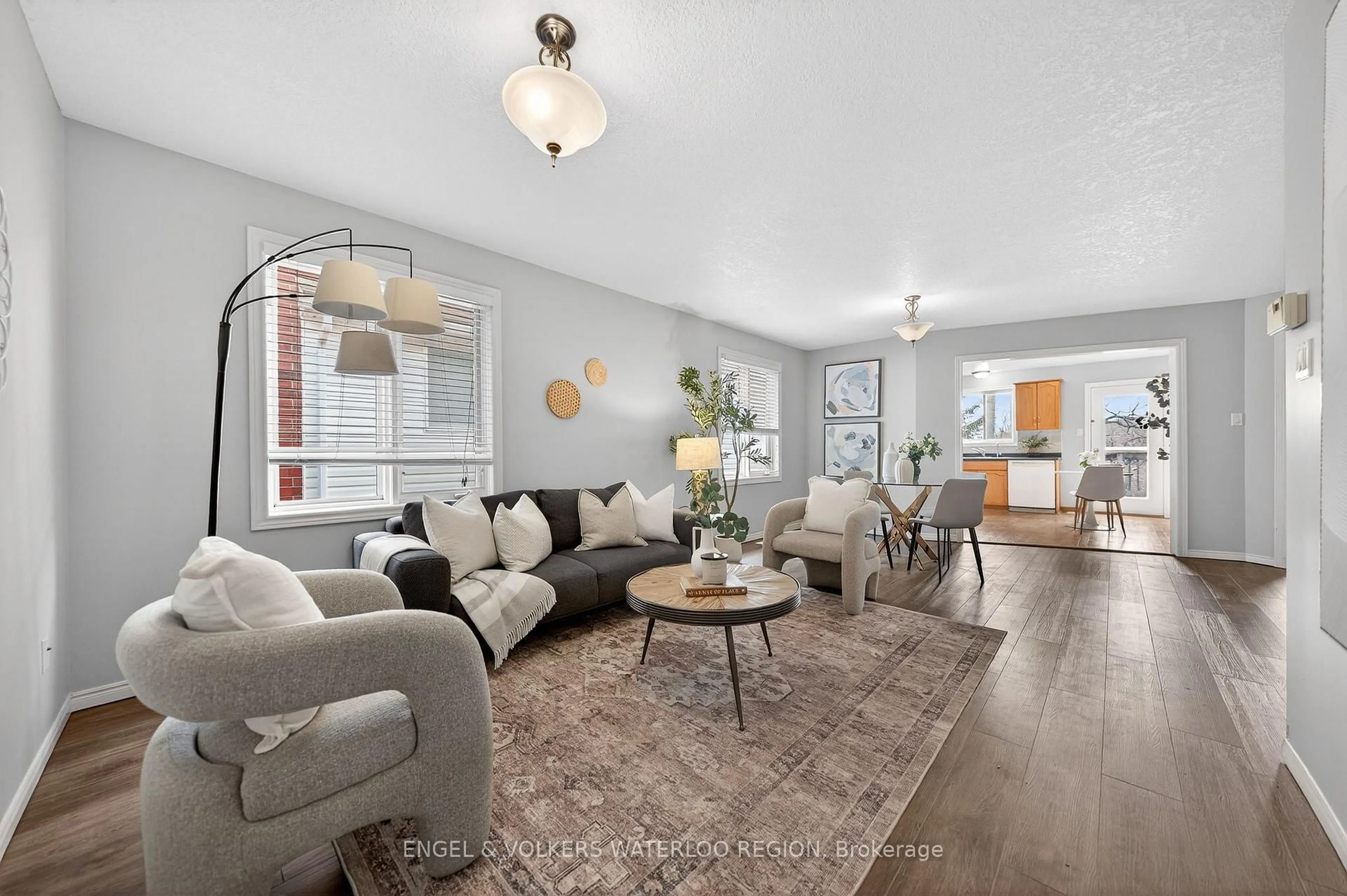 Living room with furniture, unknown for 24 Stanmore Ave, Kitchener Ontario N2B 3W2