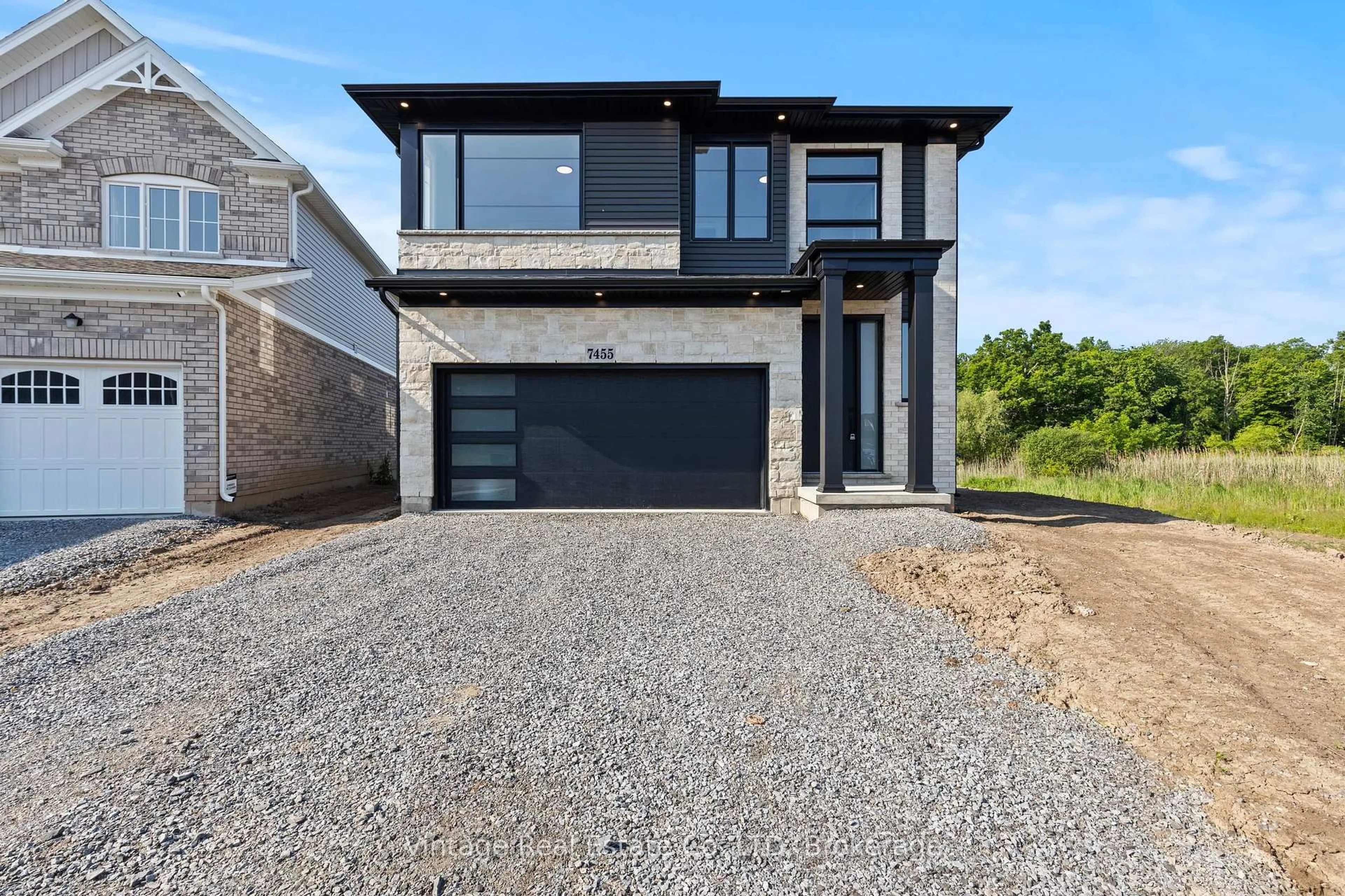 Home with brick exterior material, street for 7455 Majestic Tr, Niagara Falls Ontario L2H 3V9