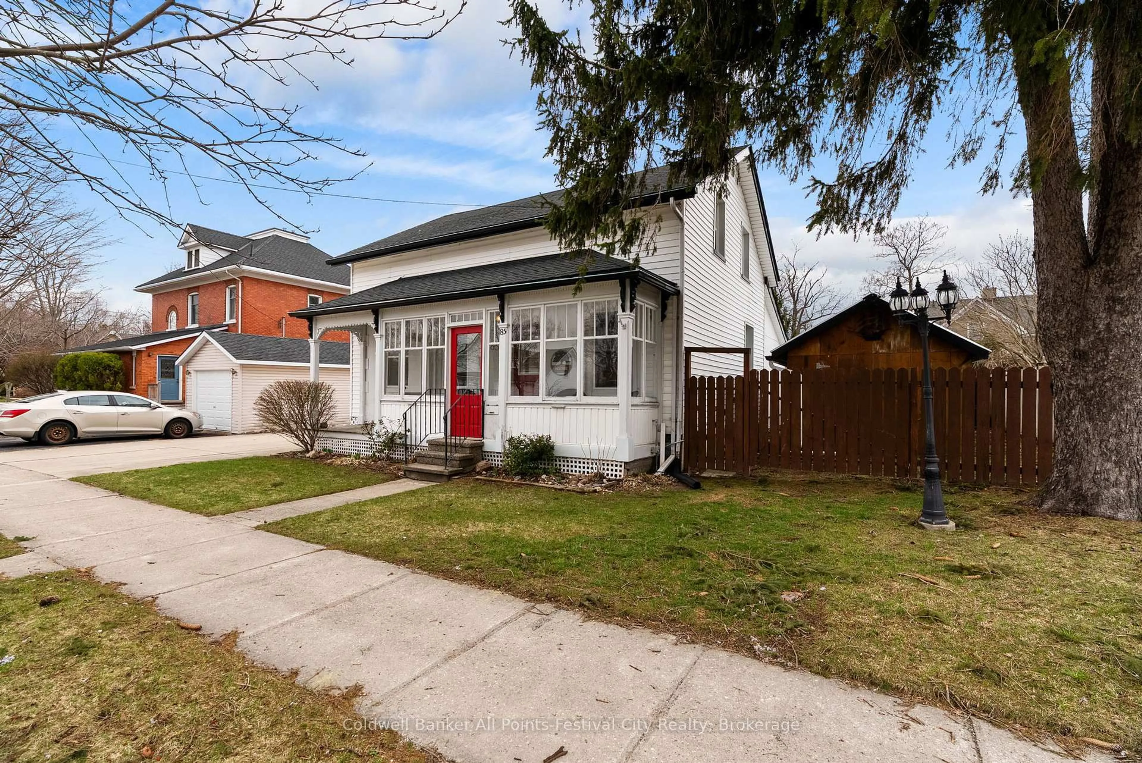 Home with brick exterior material, street for 85 Cambria Rd, Goderich Ontario N7A 2P5