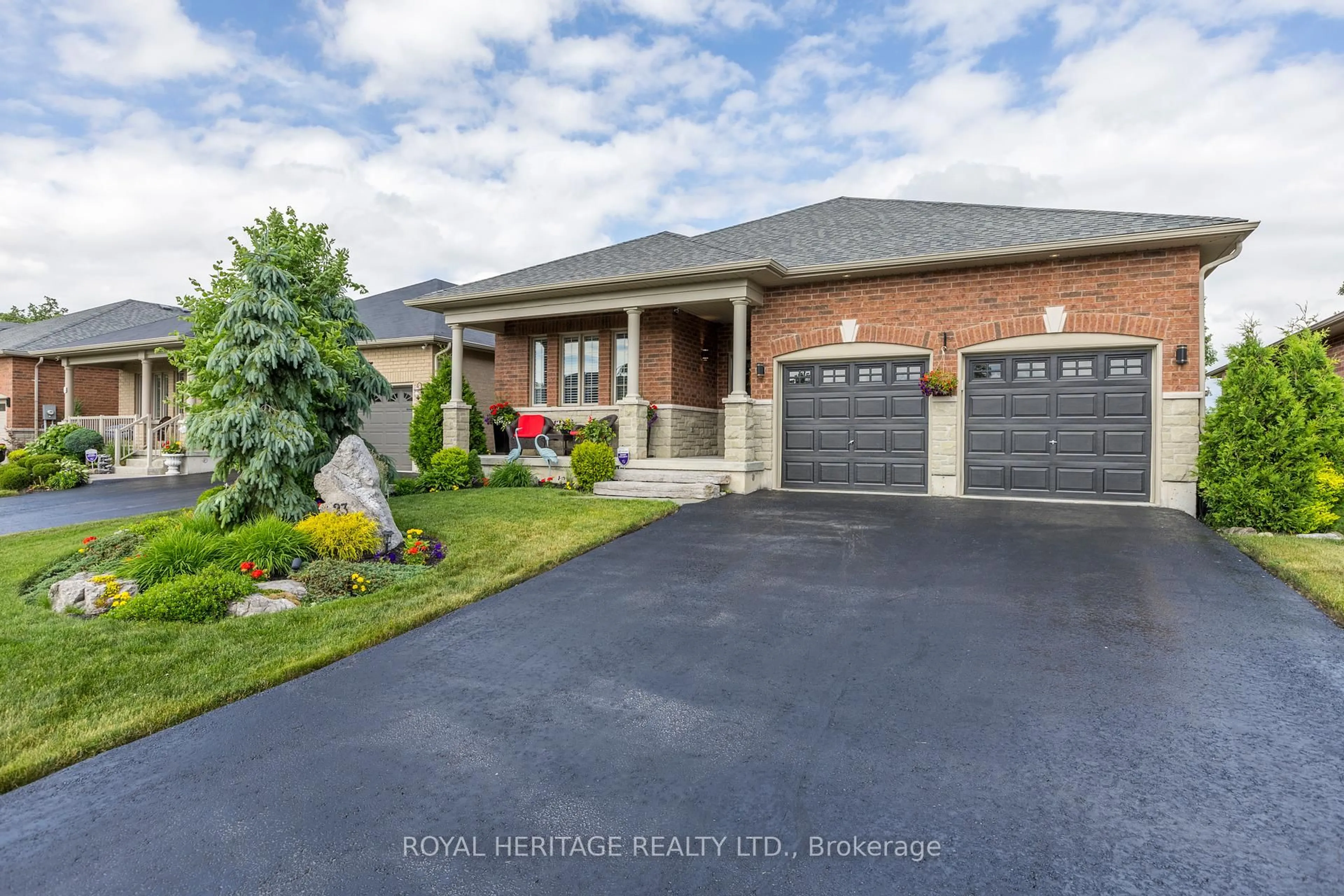Home with brick exterior material, street for 23 Old Trafford Dr, Trent Hills Ontario K0L 1Y0