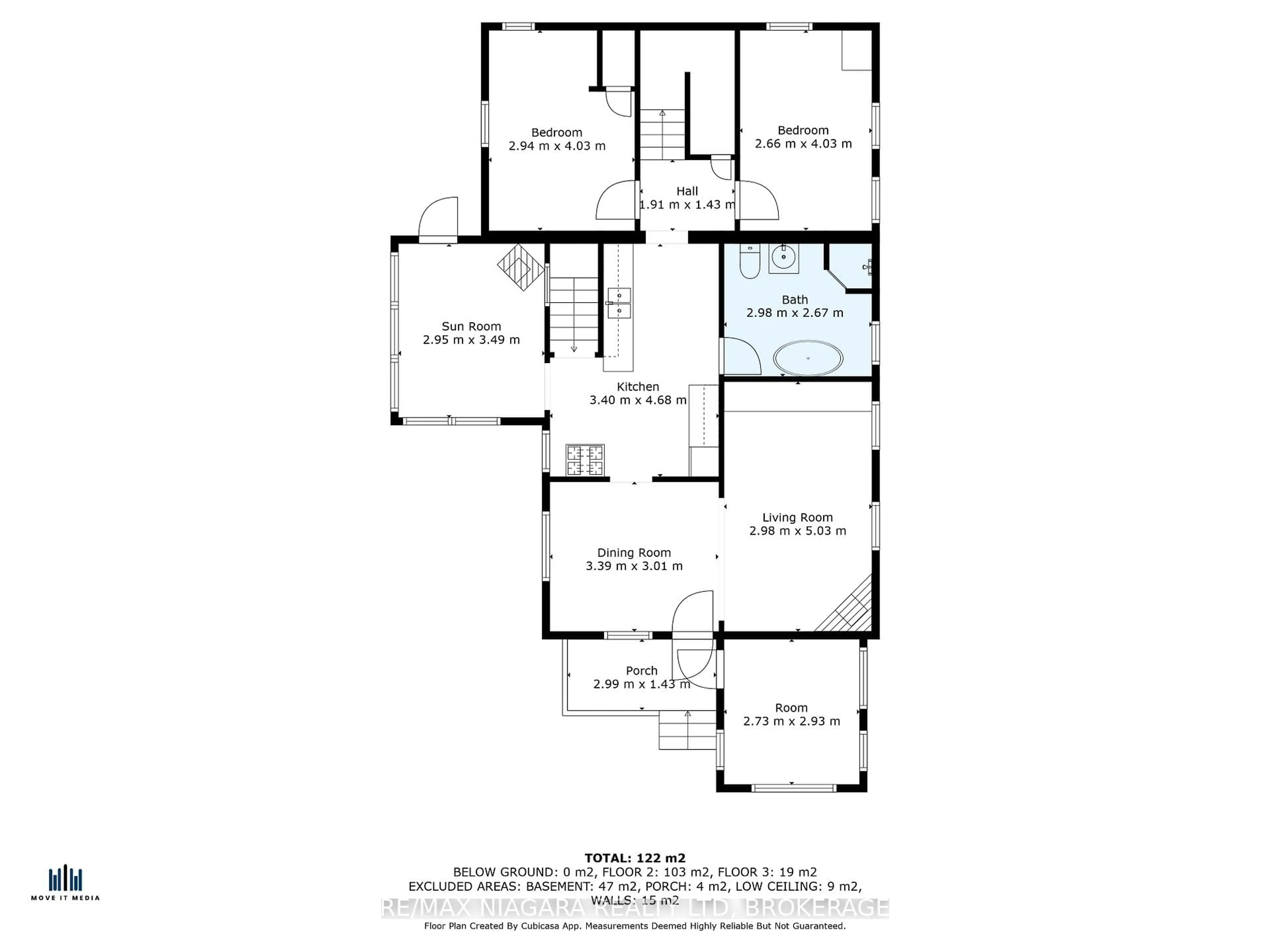Floor plan for 105 Weir Rd, Port Colborne Ontario L3K 2M8
