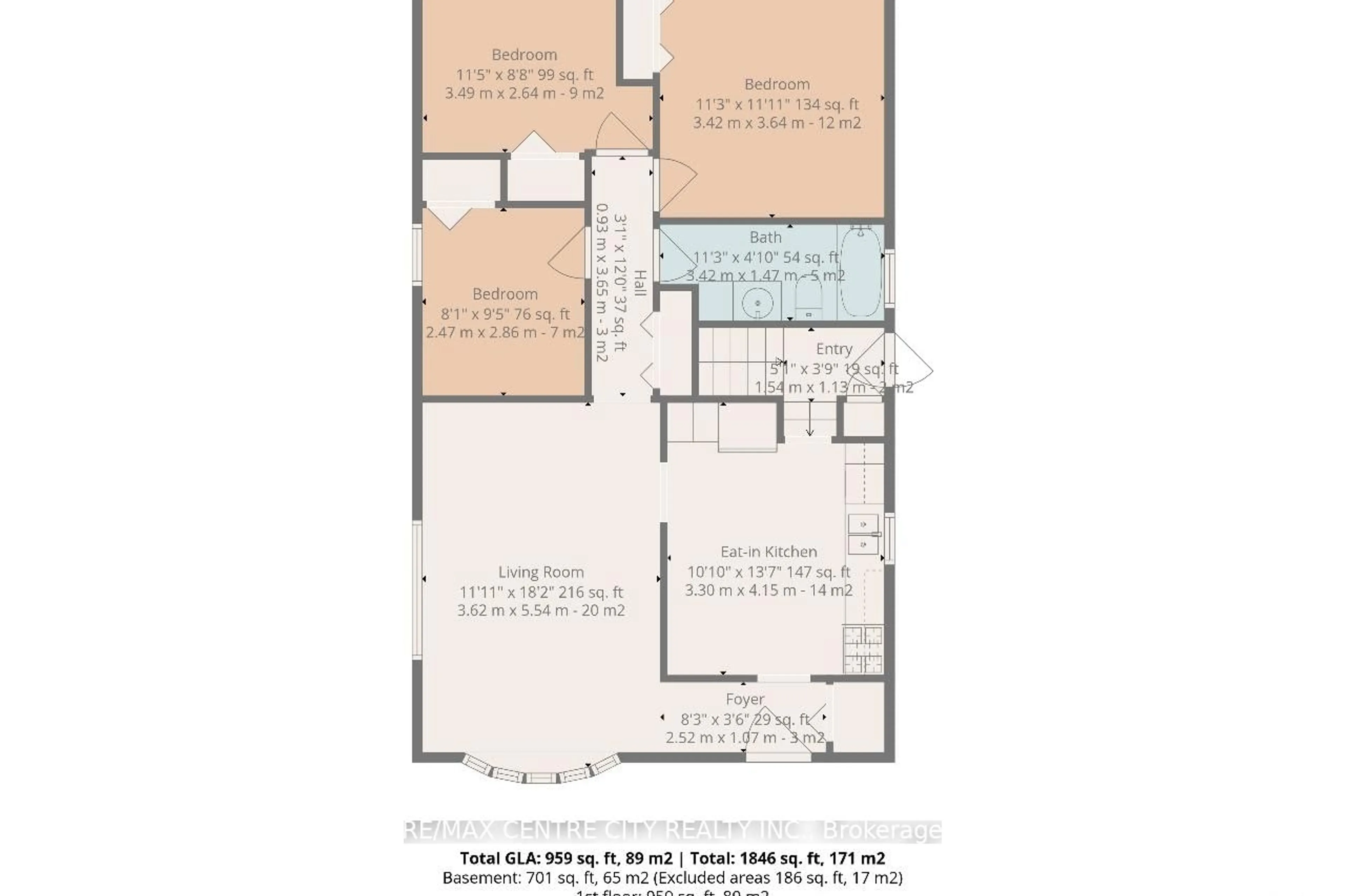 Floor plan for 26 Manor Rd, St. Thomas Ontario N5R 5C9