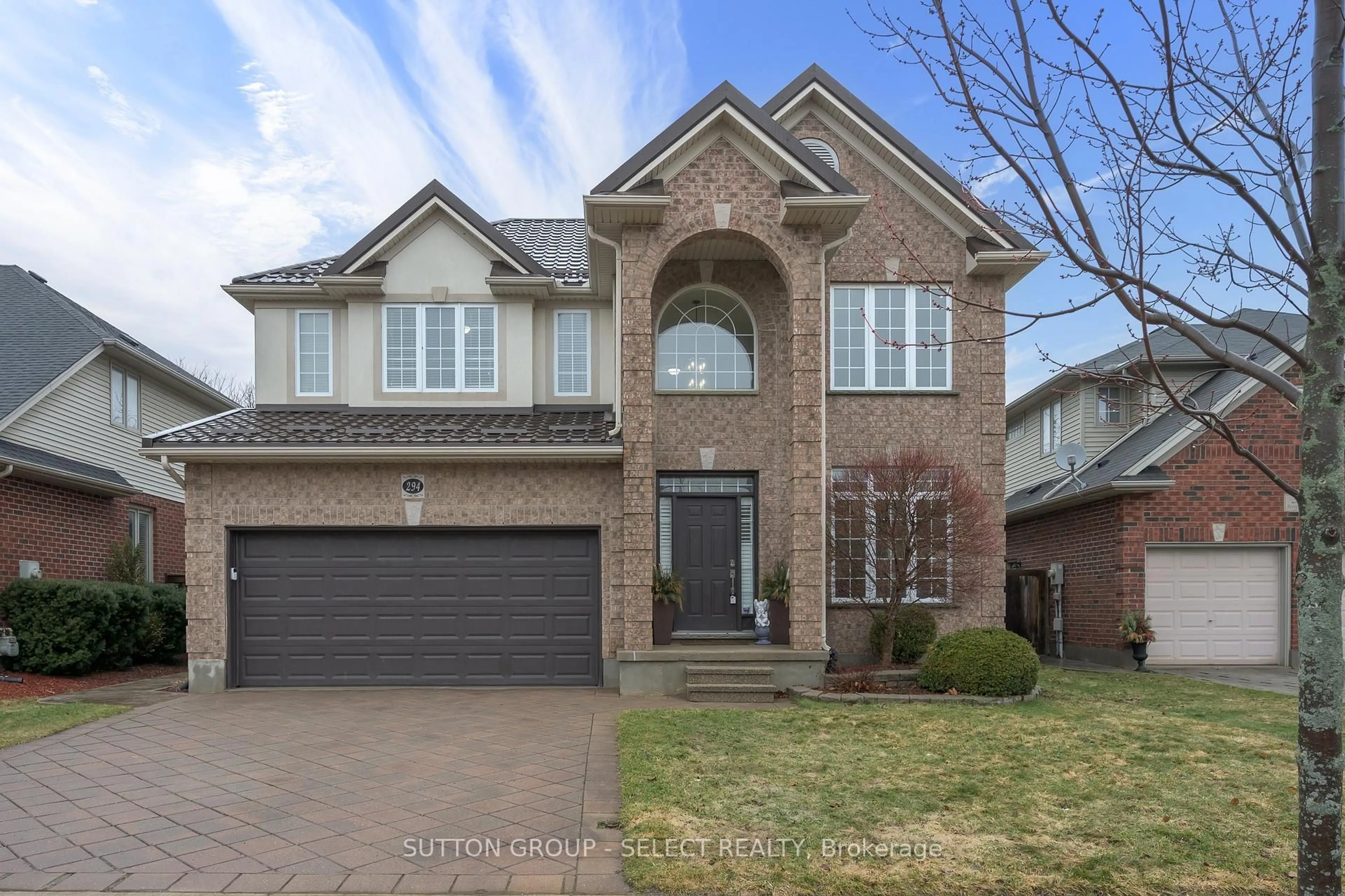 Home with brick exterior material, street for 294 Berryhill Dr, London North Ontario N5X 4M4