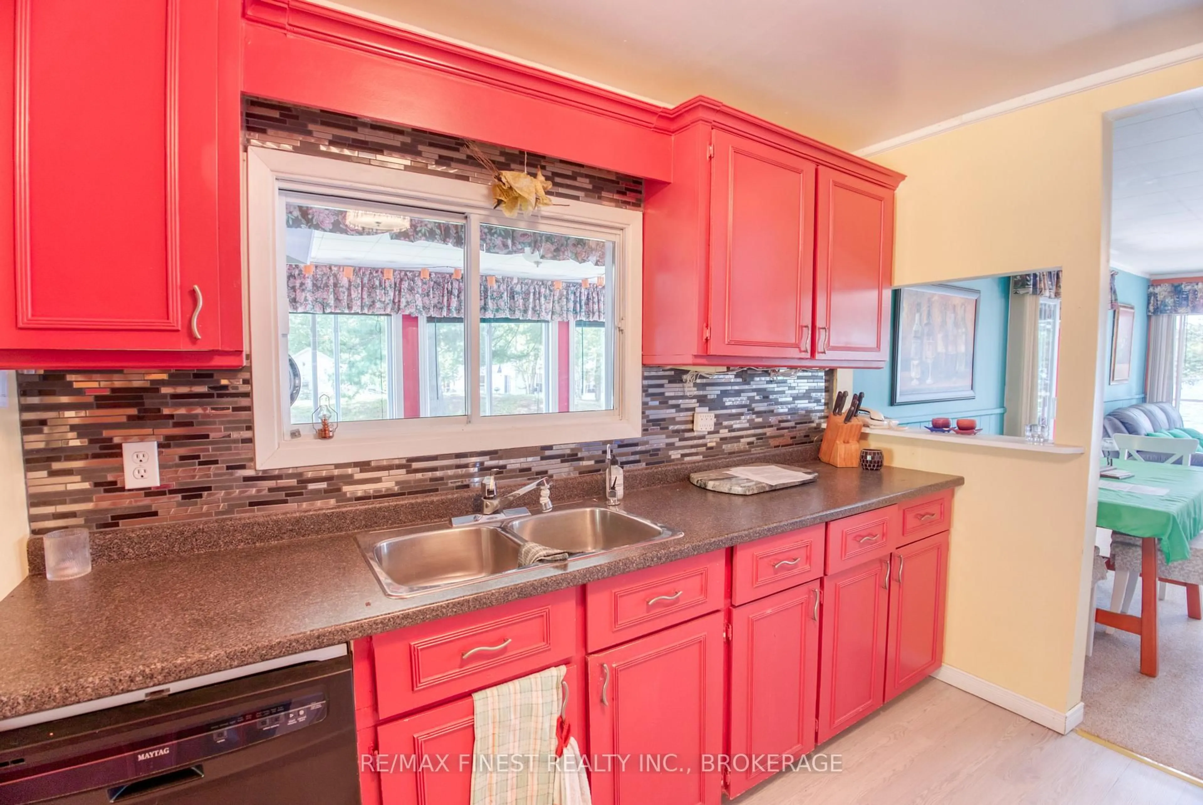 Standard kitchen, ceramic/tile floor for 131 Bobs Lake Lane #21a, Maberly Ontario K0H 2B0