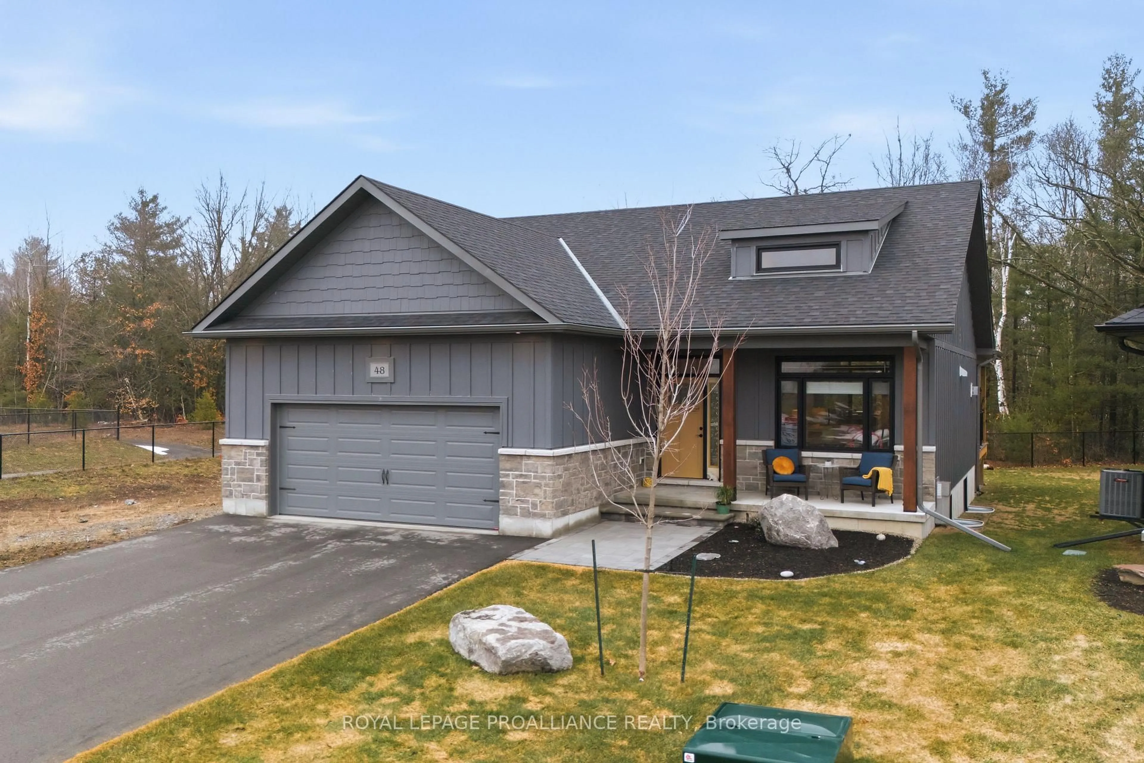 Home with brick exterior material, street for 48 Deerview Dr, Quinte West Ontario K8V 0L8