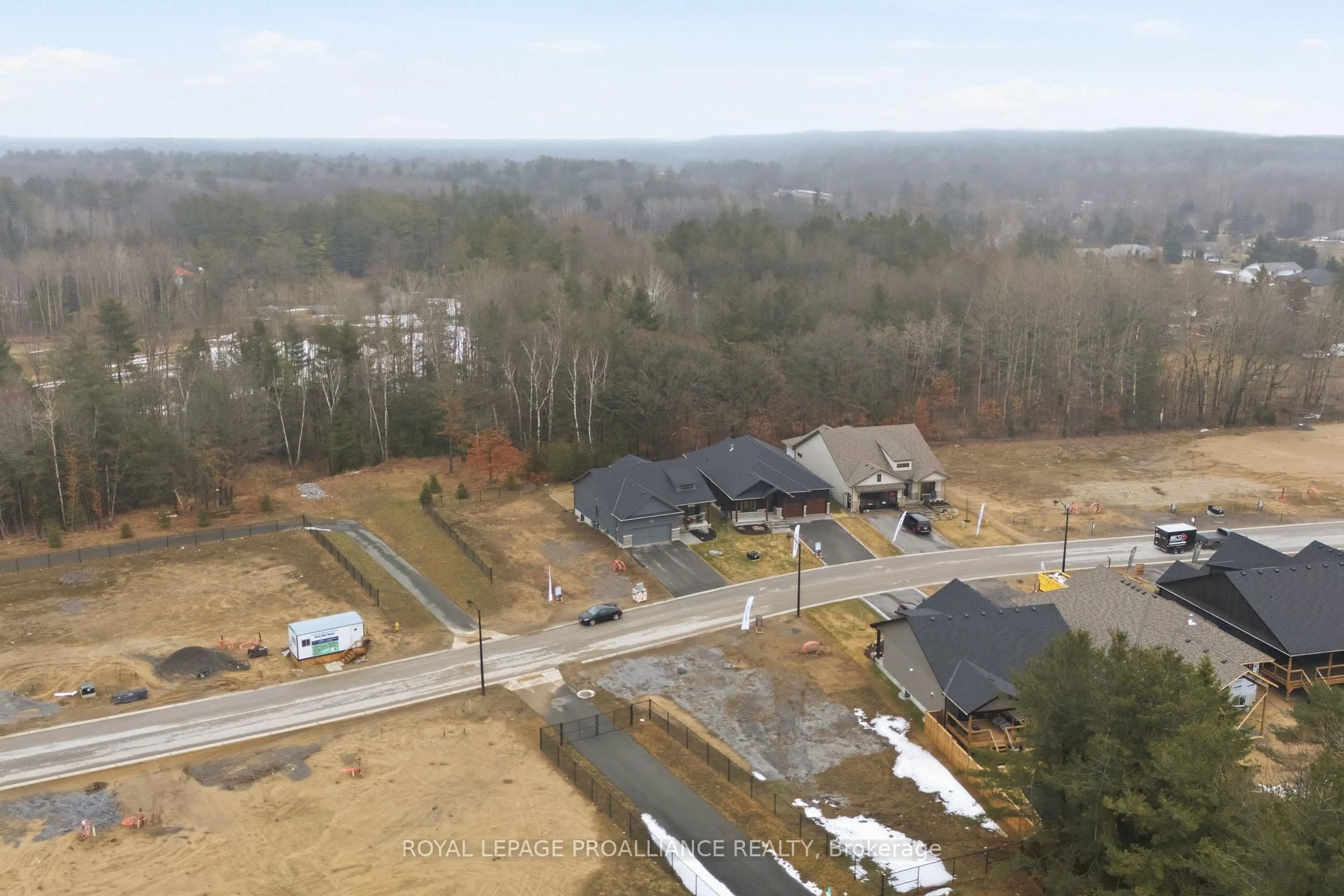 A pic from outside/outdoor area/front of a property/back of a property/a pic from drone, unknown for 48 Deerview Dr, Quinte West Ontario K8V 0L8