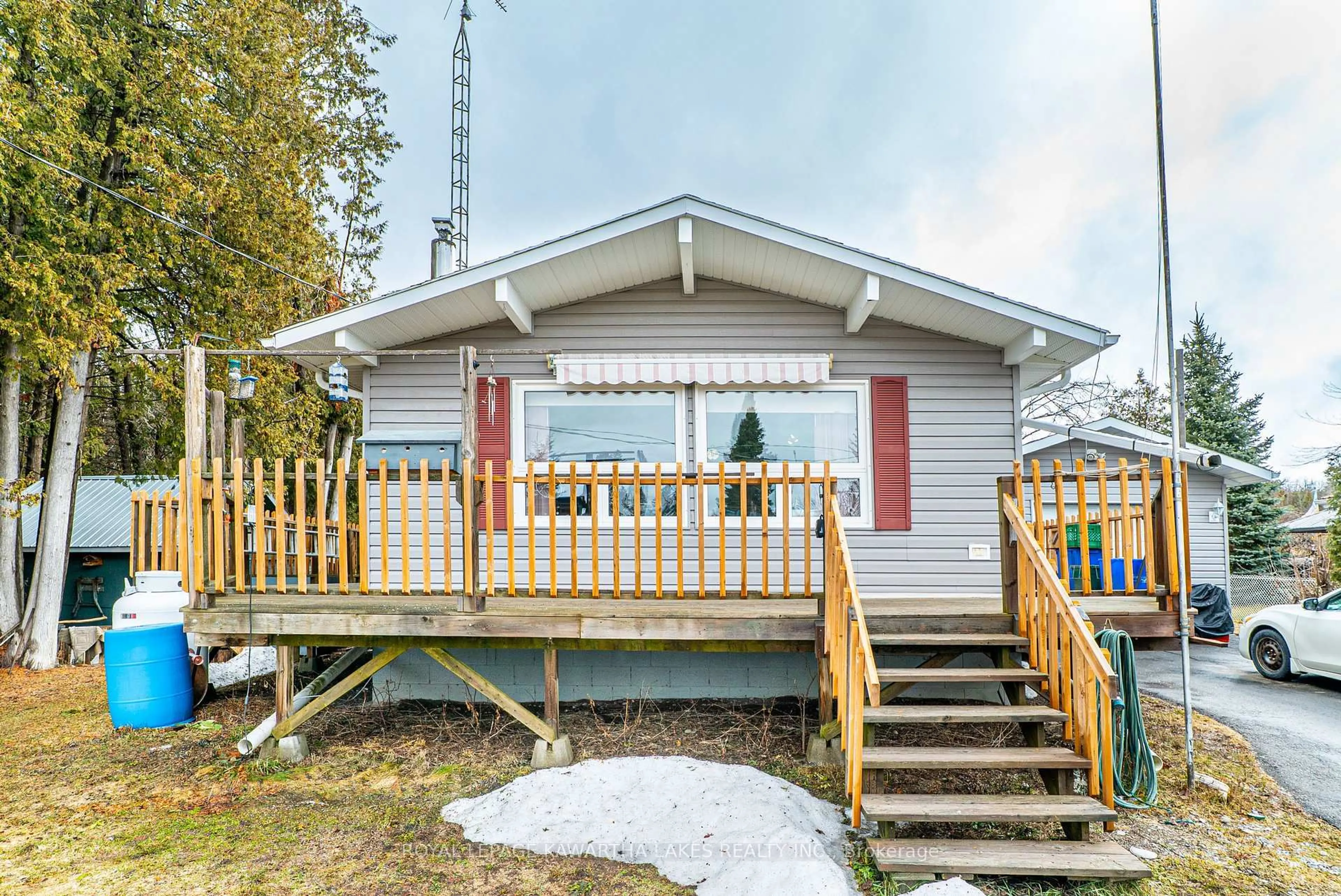 Home with vinyl exterior material, street for 70 Blythe Shore Rd, Kawartha Lakes Ontario K0M 1N0