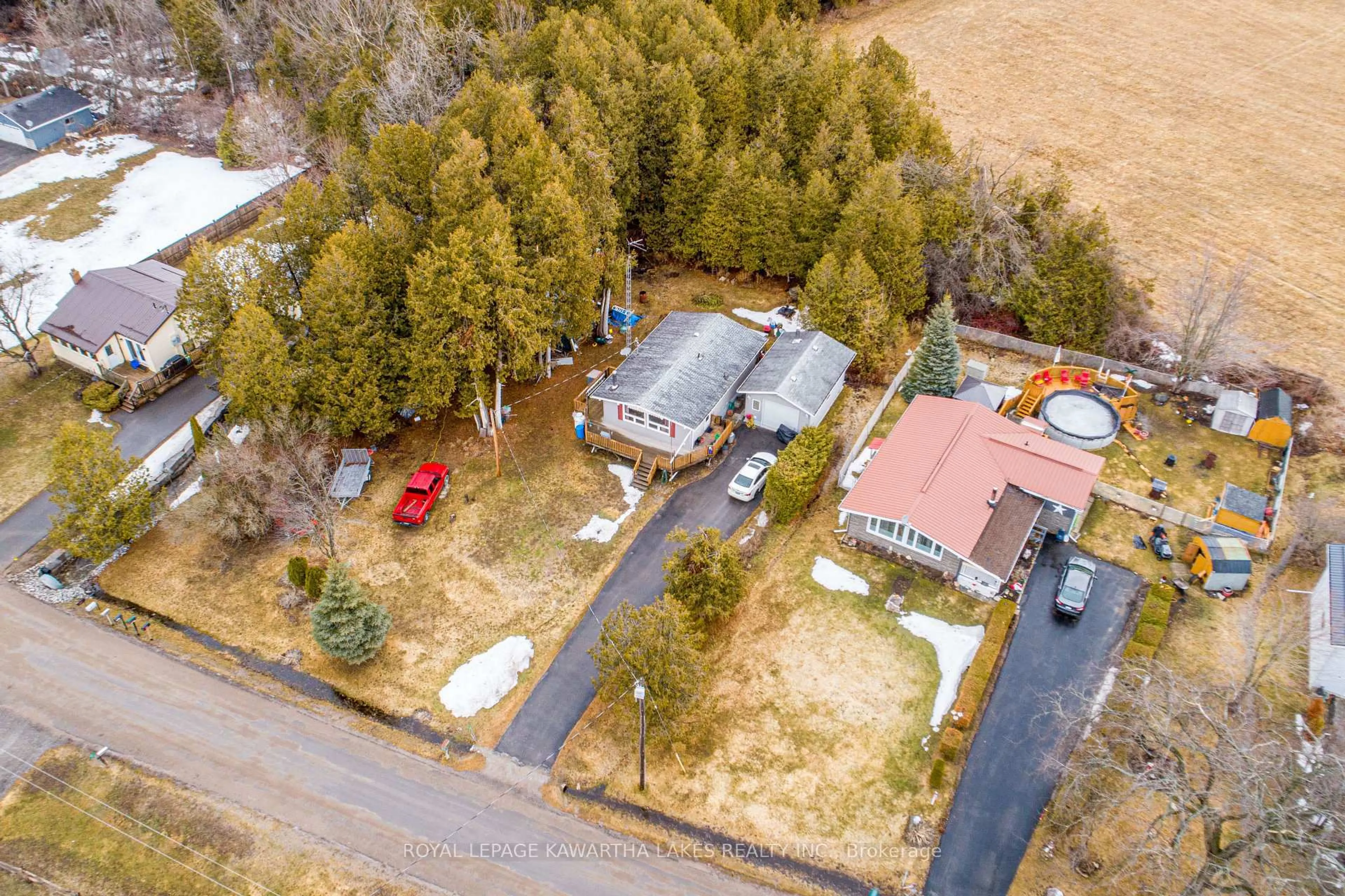 A pic from outside/outdoor area/front of a property/back of a property/a pic from drone, street for 70 Blythe Shore Rd, Kawartha Lakes Ontario K0M 1N0