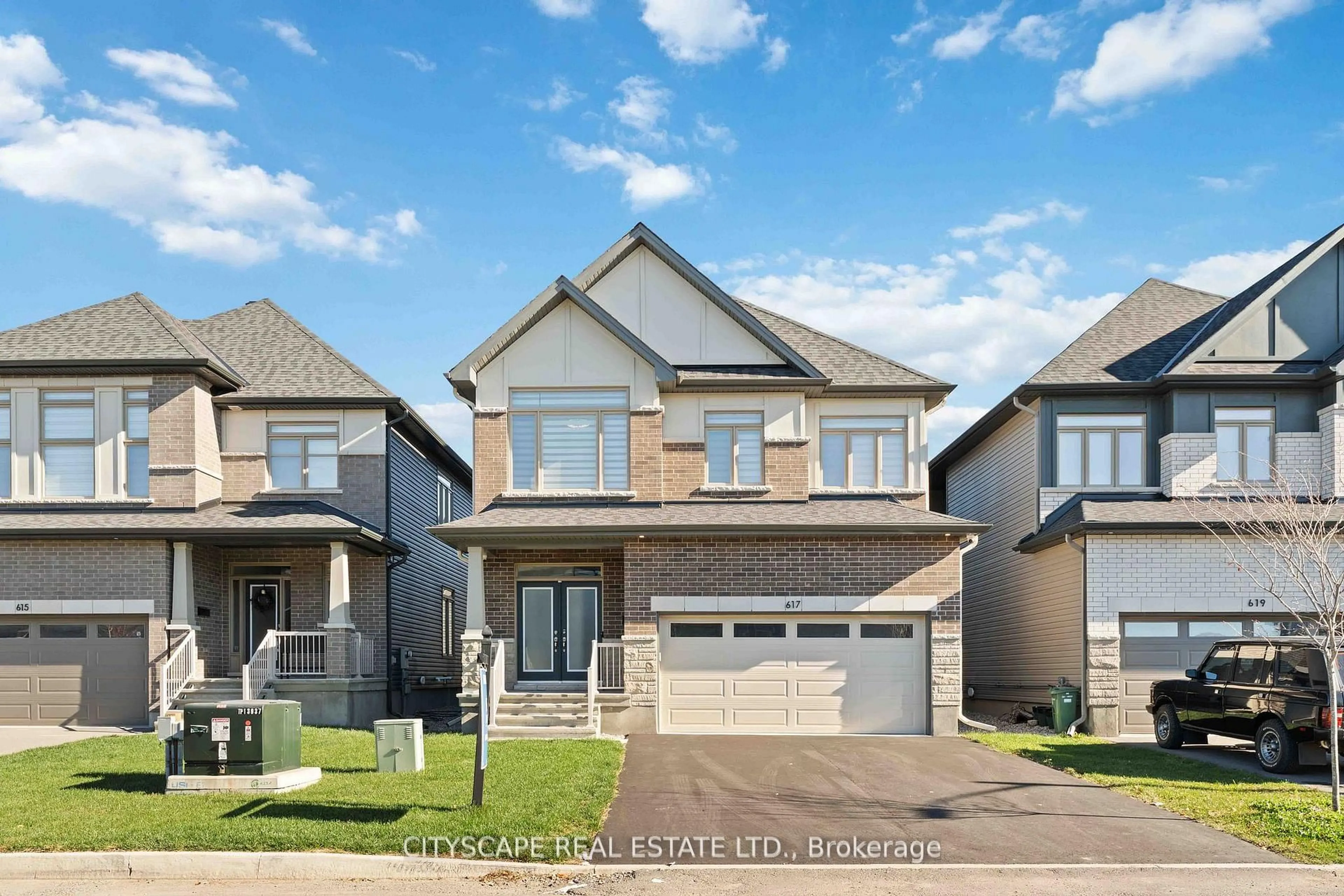 Home with brick exterior material, street for 617 Kenabeek Terr, Ottawa Ontario K4M 0B3