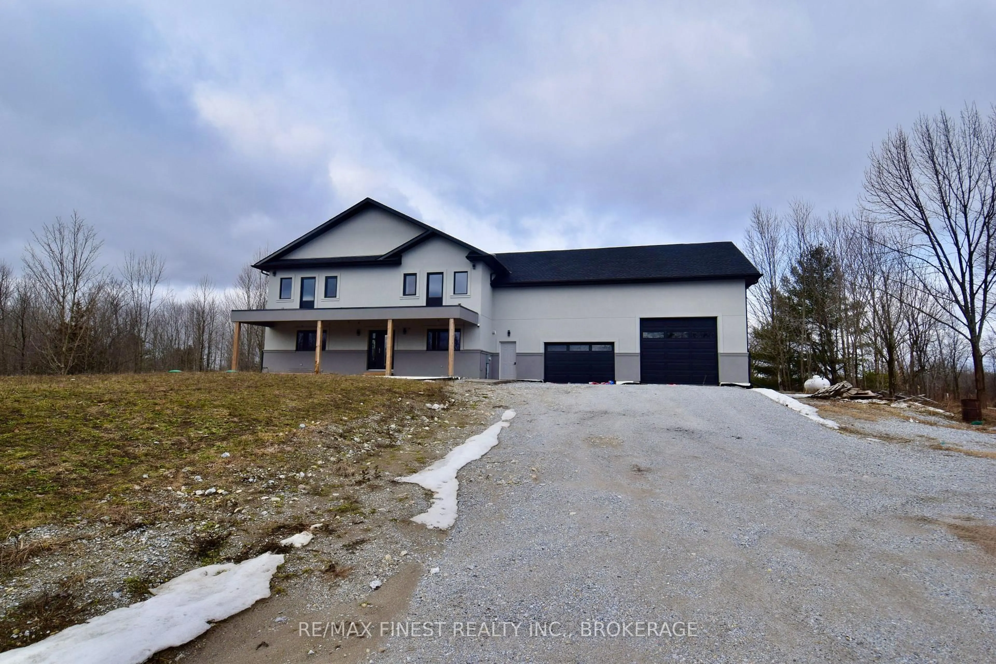A pic from outside/outdoor area/front of a property/back of a property/a pic from drone, unknown for 293 Bradshaw Rd, Tichborne Ontario K0H 2V0