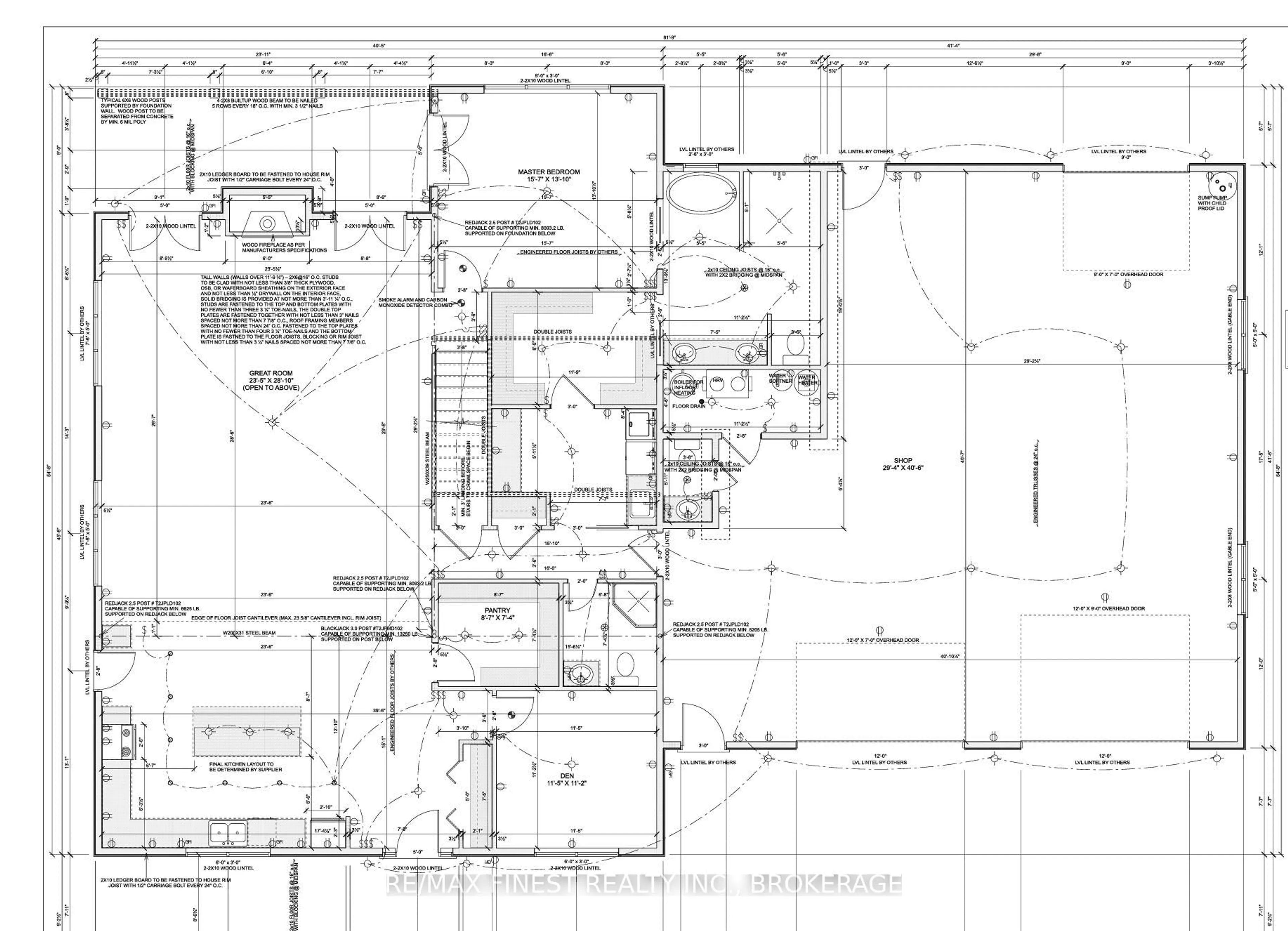 Floor plan for 293 Bradshaw Rd, Tichborne Ontario K0H 2V0