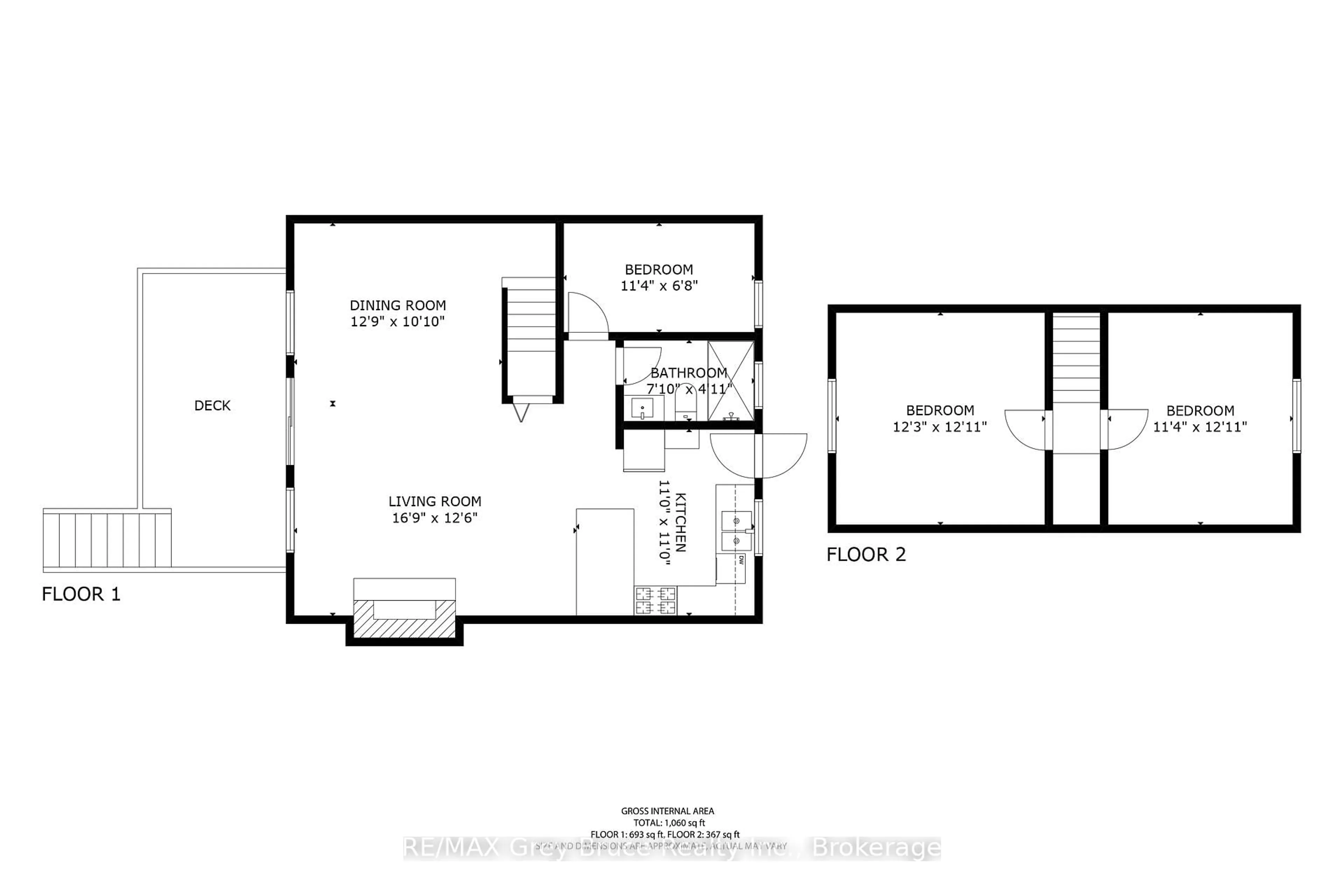 Floor plan for 40 Aberdeen Ave, Northern Bruce Peninsula Ontario N0H 2T0