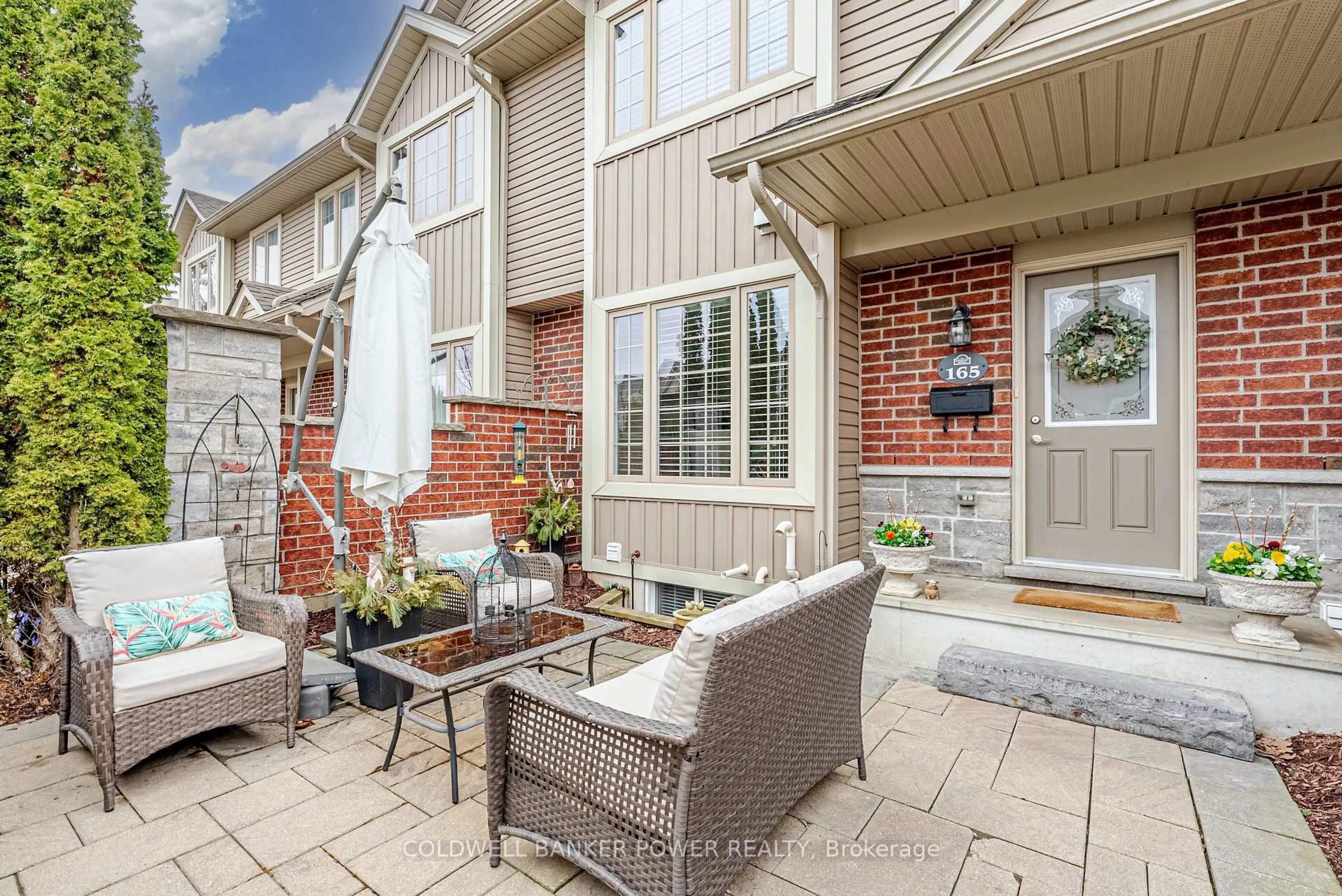 Home with brick exterior material, street for 1010 FANSHAWE PARK Rd #165, London North Ontario N5X 0K9