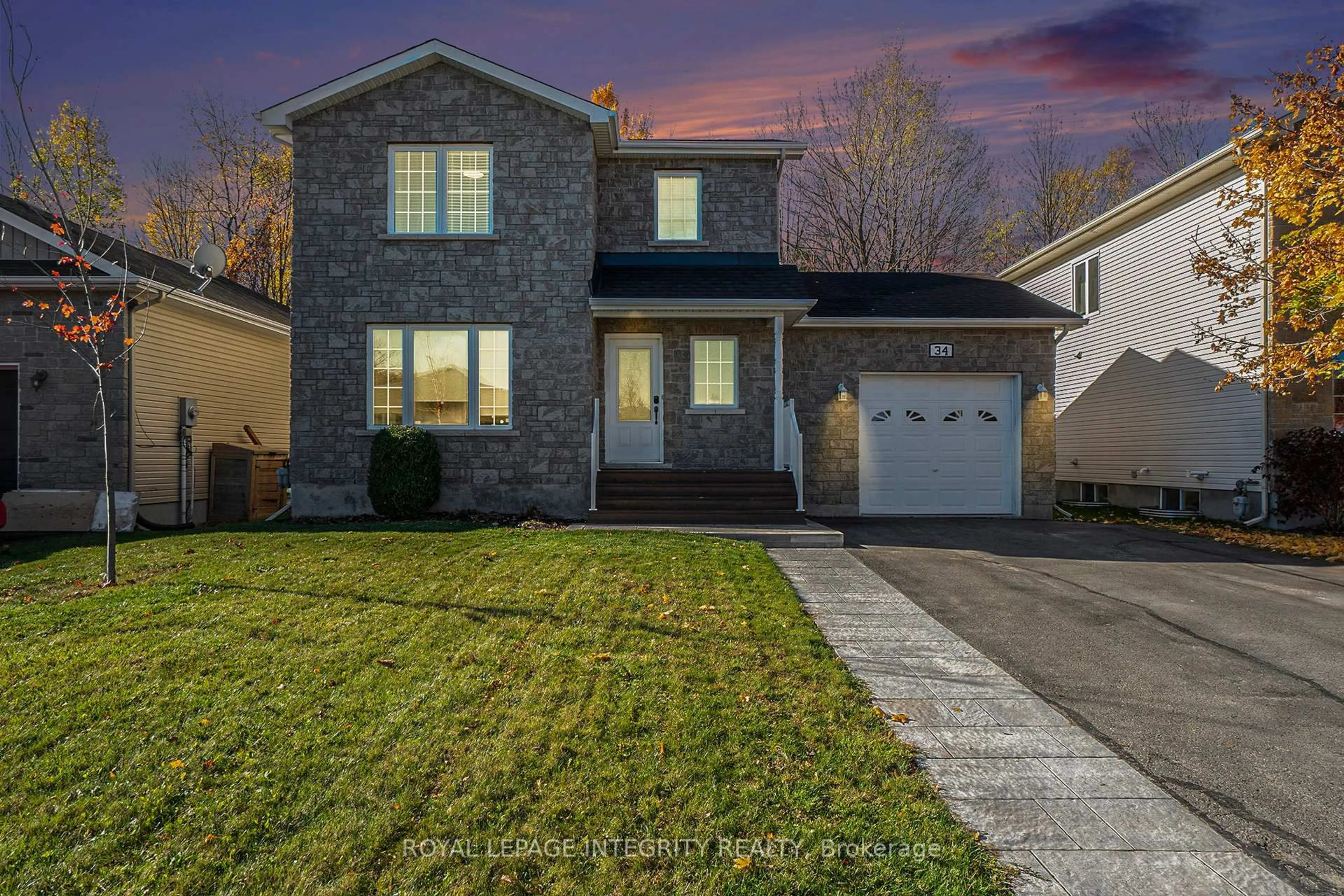 Home with brick exterior material, street for 34 Giroux St, The Nation Ontario K0A 2M0