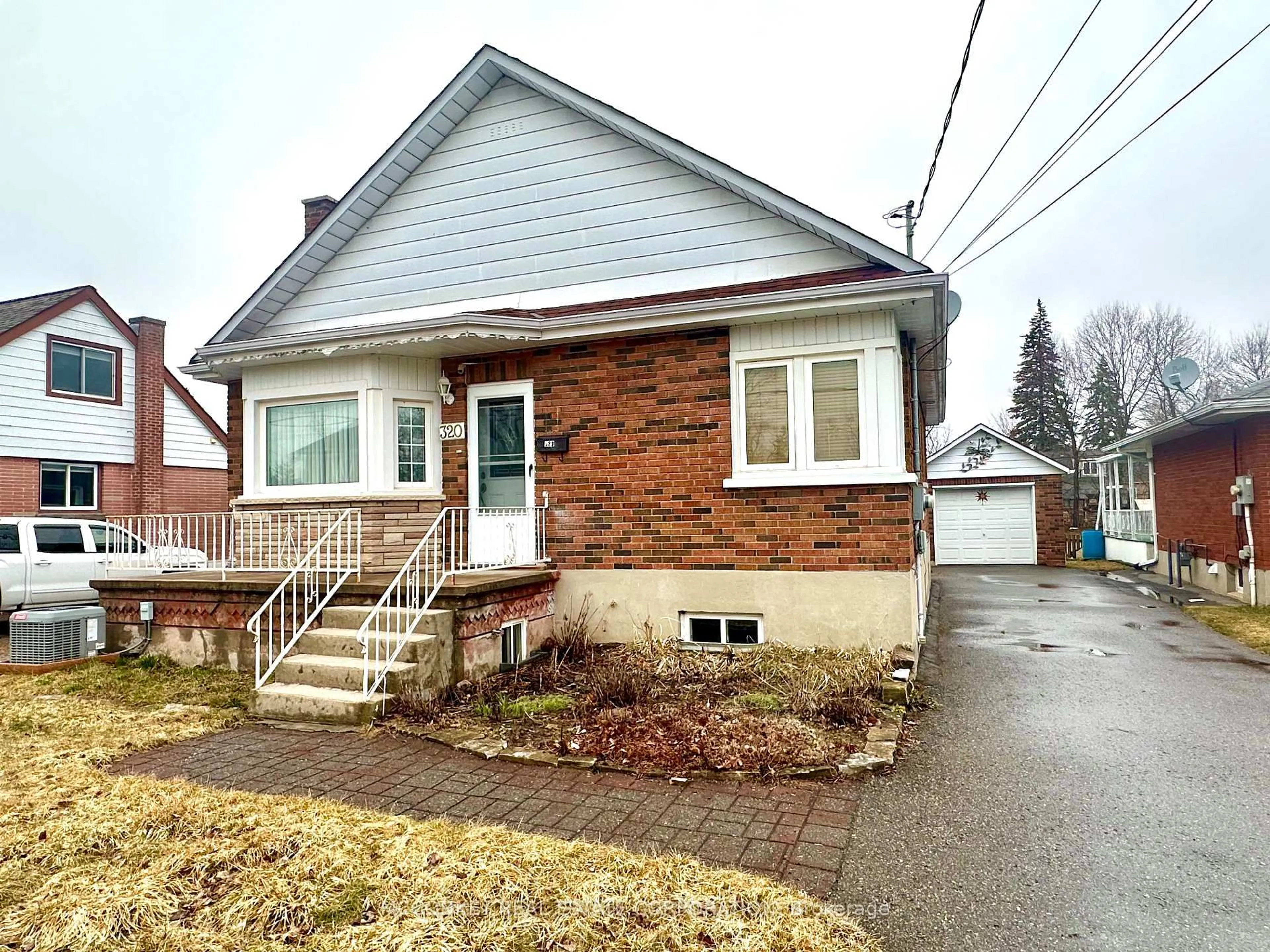 Home with brick exterior material, street for 320 Mckellar St, Peterborough Ontario K9J 1P7