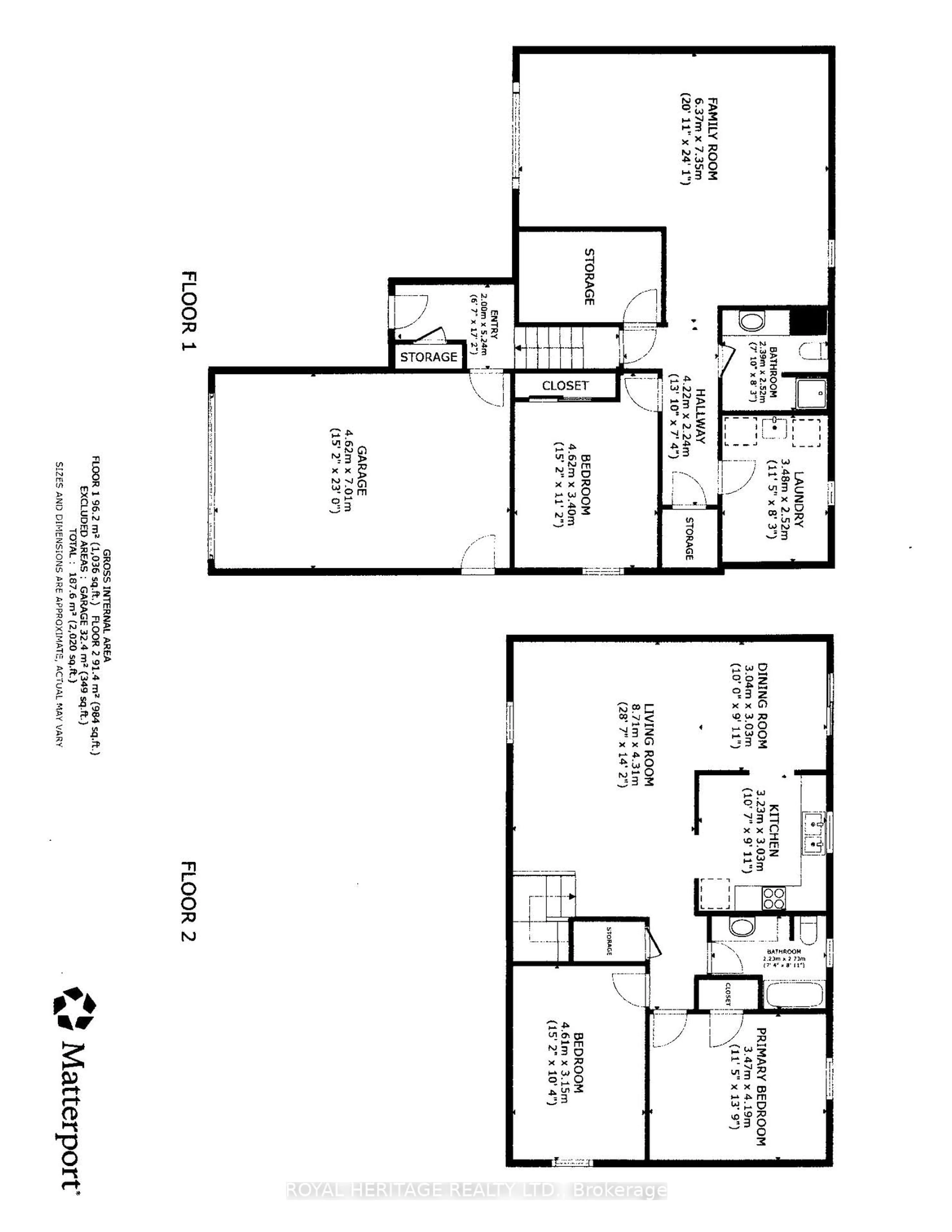 Floor plan for 12 Juniper Crt, Kawartha Lakes Ontario K0M 1A0