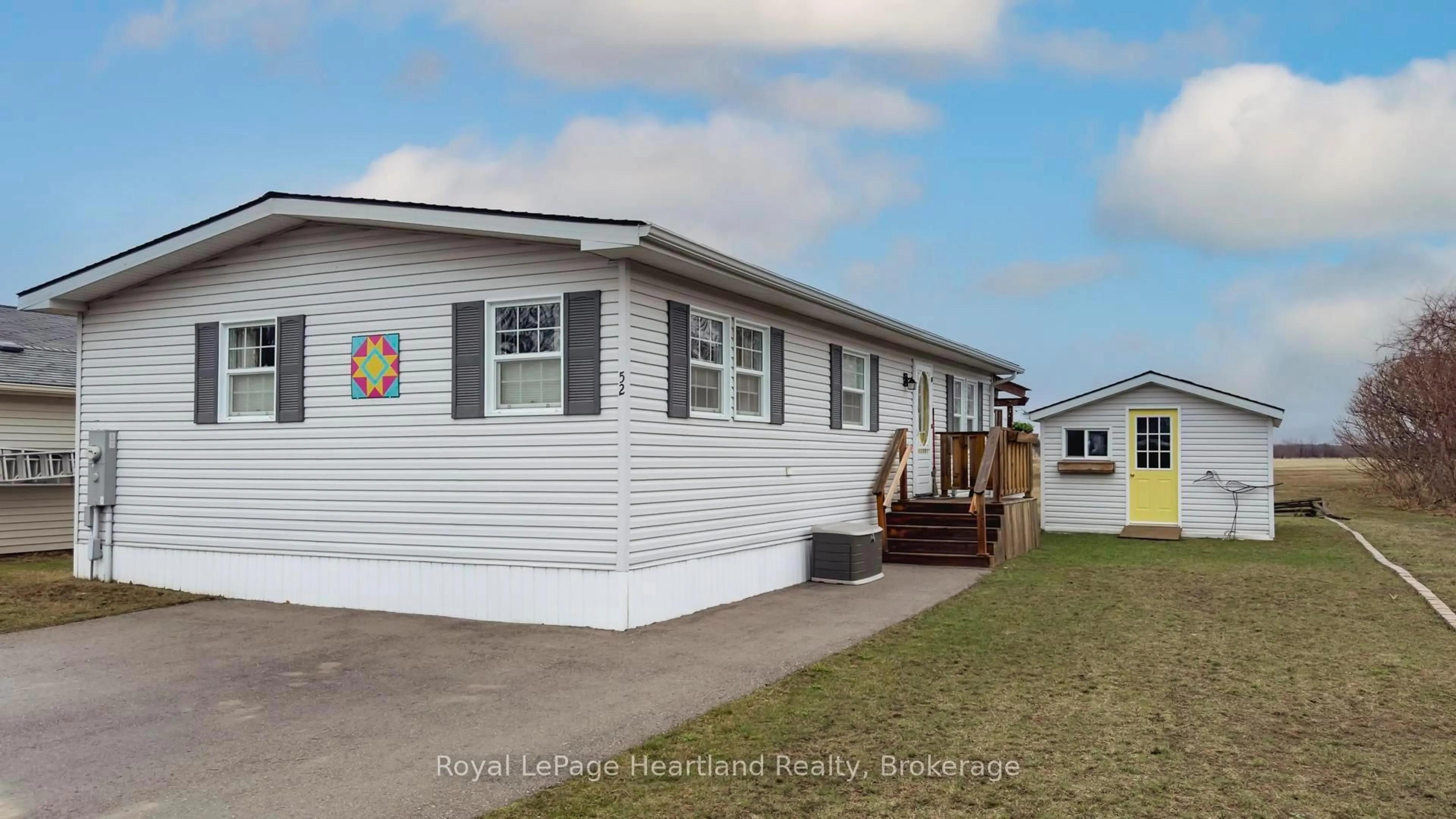 Home with vinyl exterior material, street for 52 ALGONQUIN Lane, Ashfield-Colborne-Wawanosh Ontario N7A 3Y2