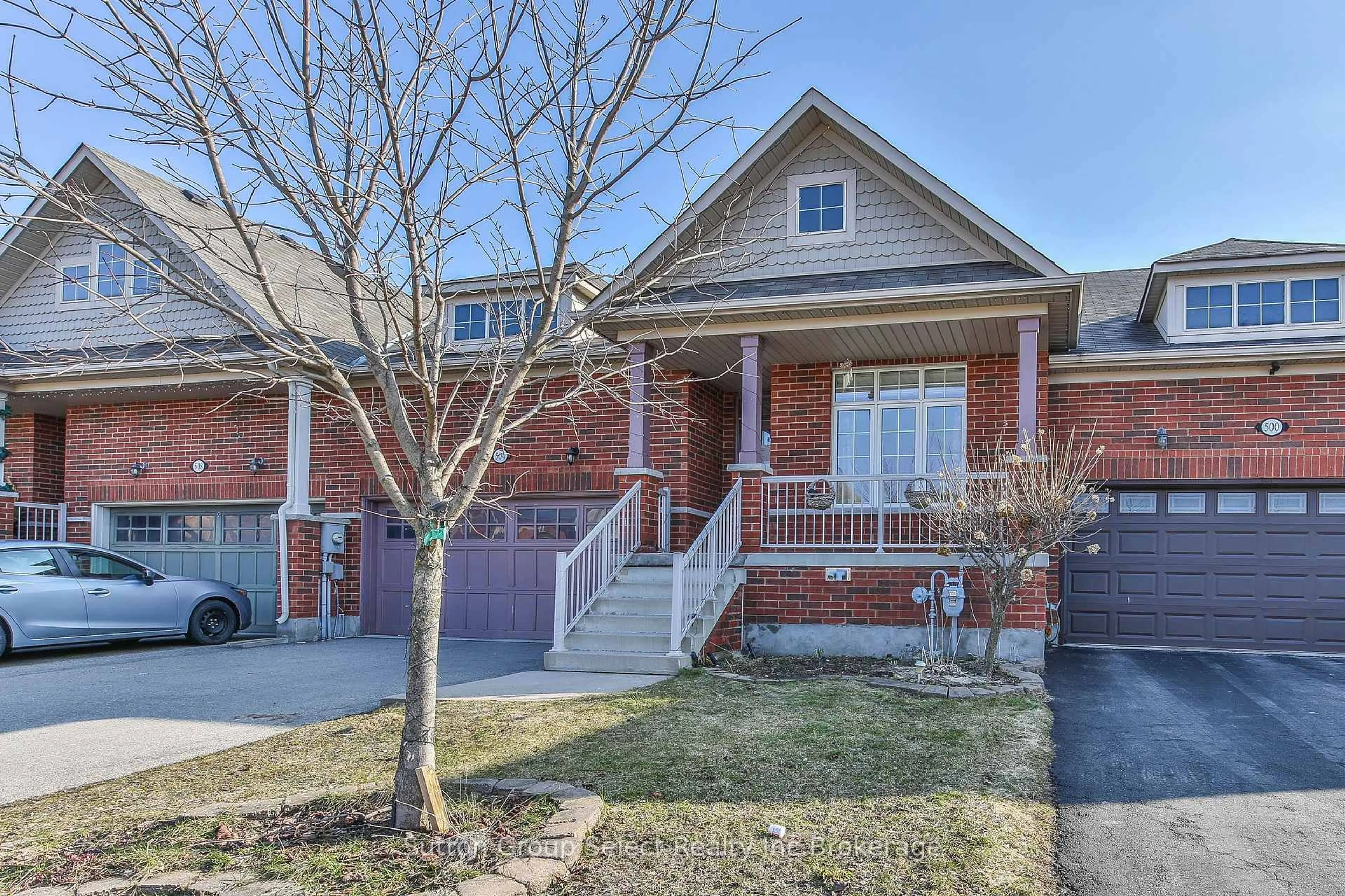 Home with brick exterior material, street for 504 Baldwin Cres, Woodstock Ontario N4T 0G6