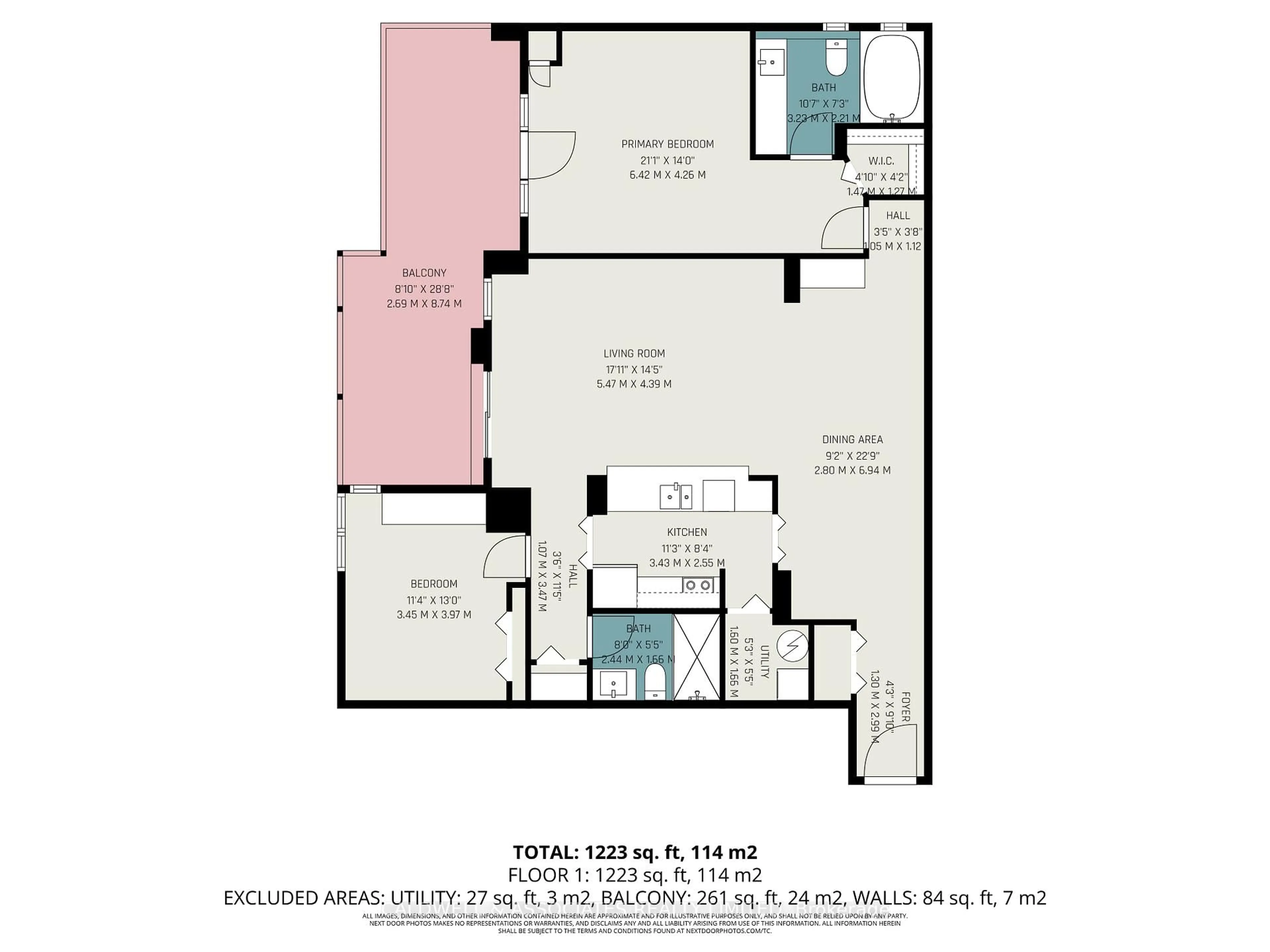 Floor plan for 15 Murray St #104, Ottawa Ontario K1N 9M5