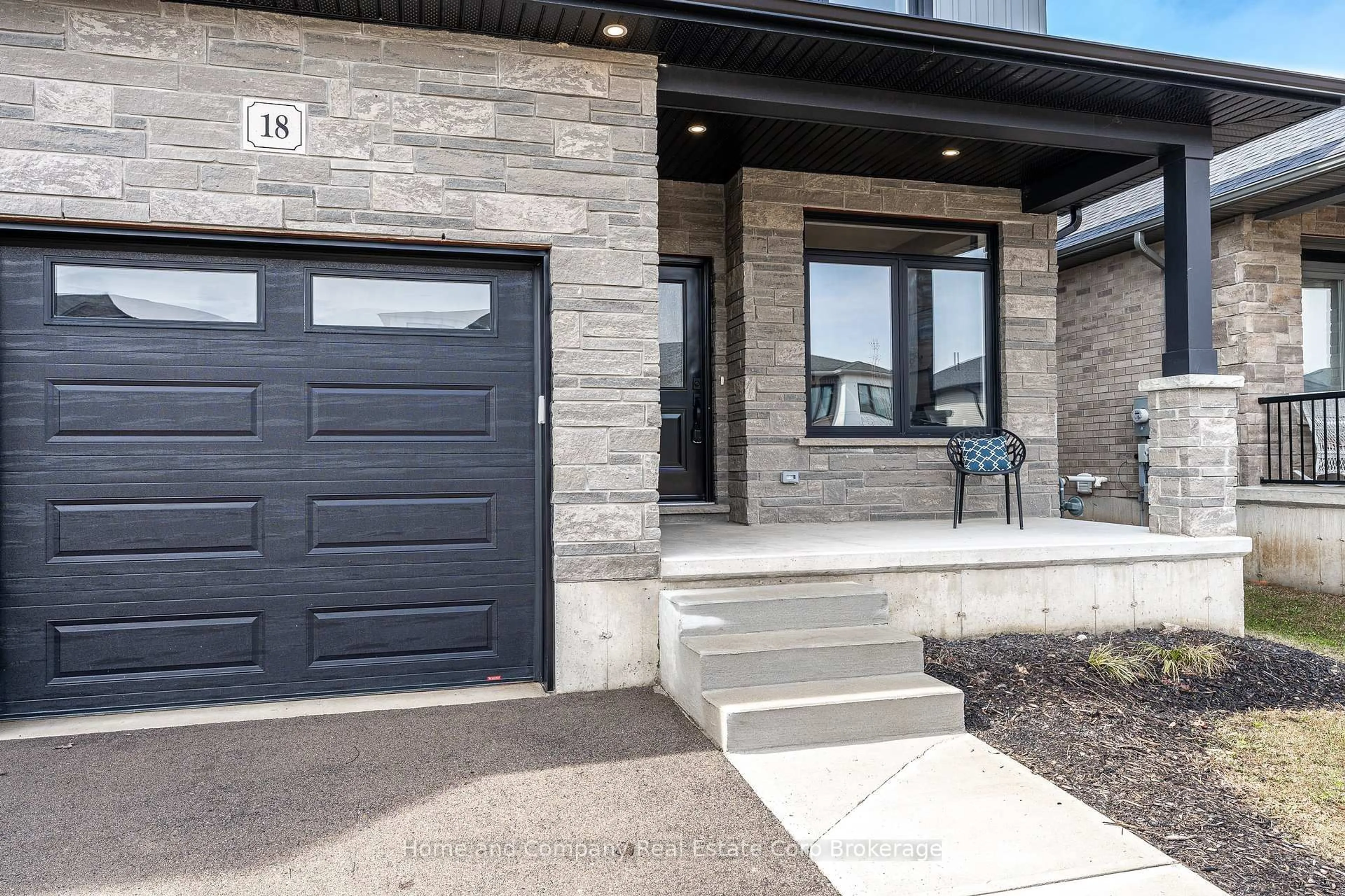 Home with brick exterior material, street for 18 Trail Side Dr, St. Marys Ontario N4X 0C1