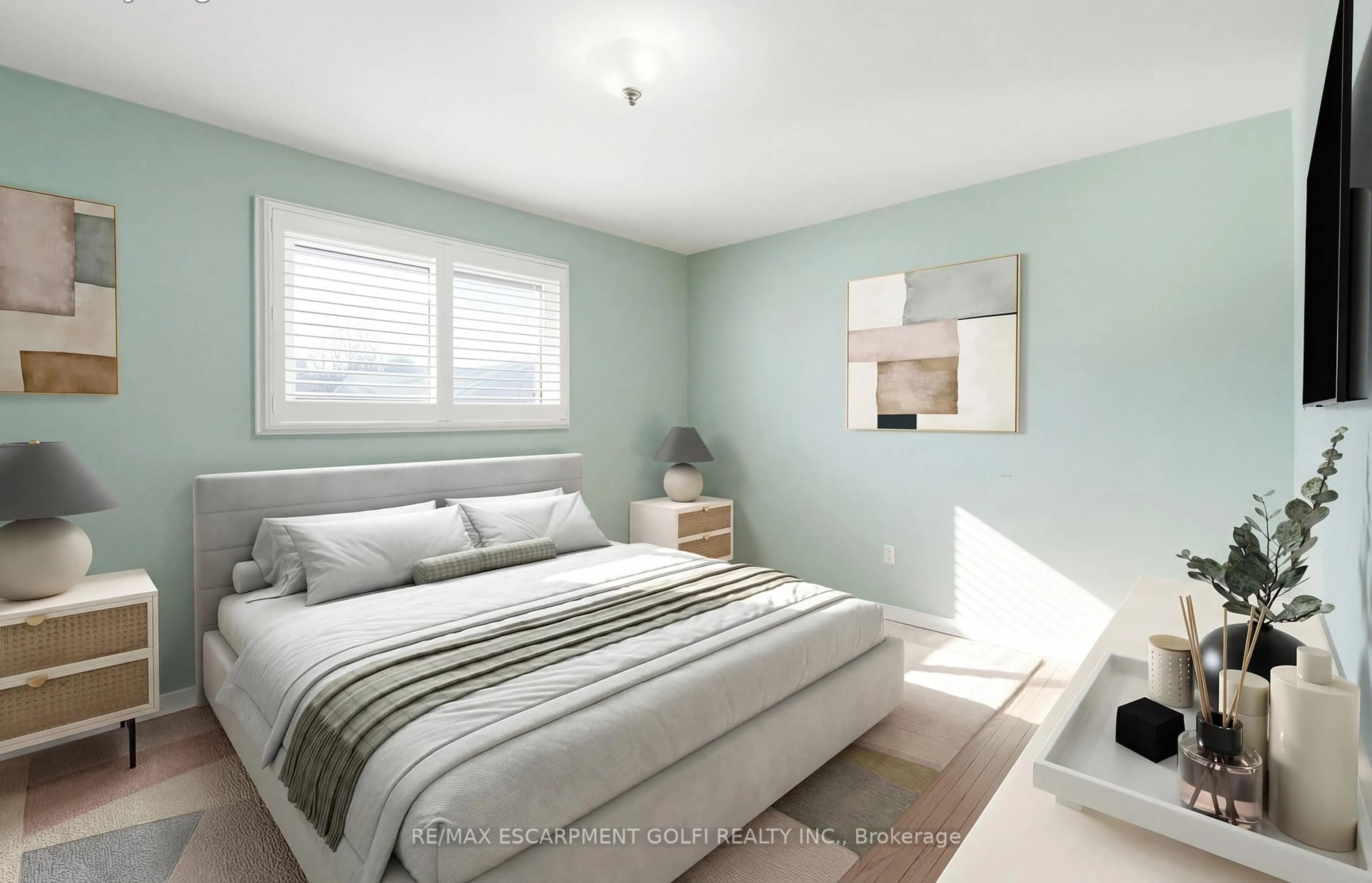 Bedroom with bed, unknown for 30 Morning Dew Dr, Brantford Ontario N3R 3P2