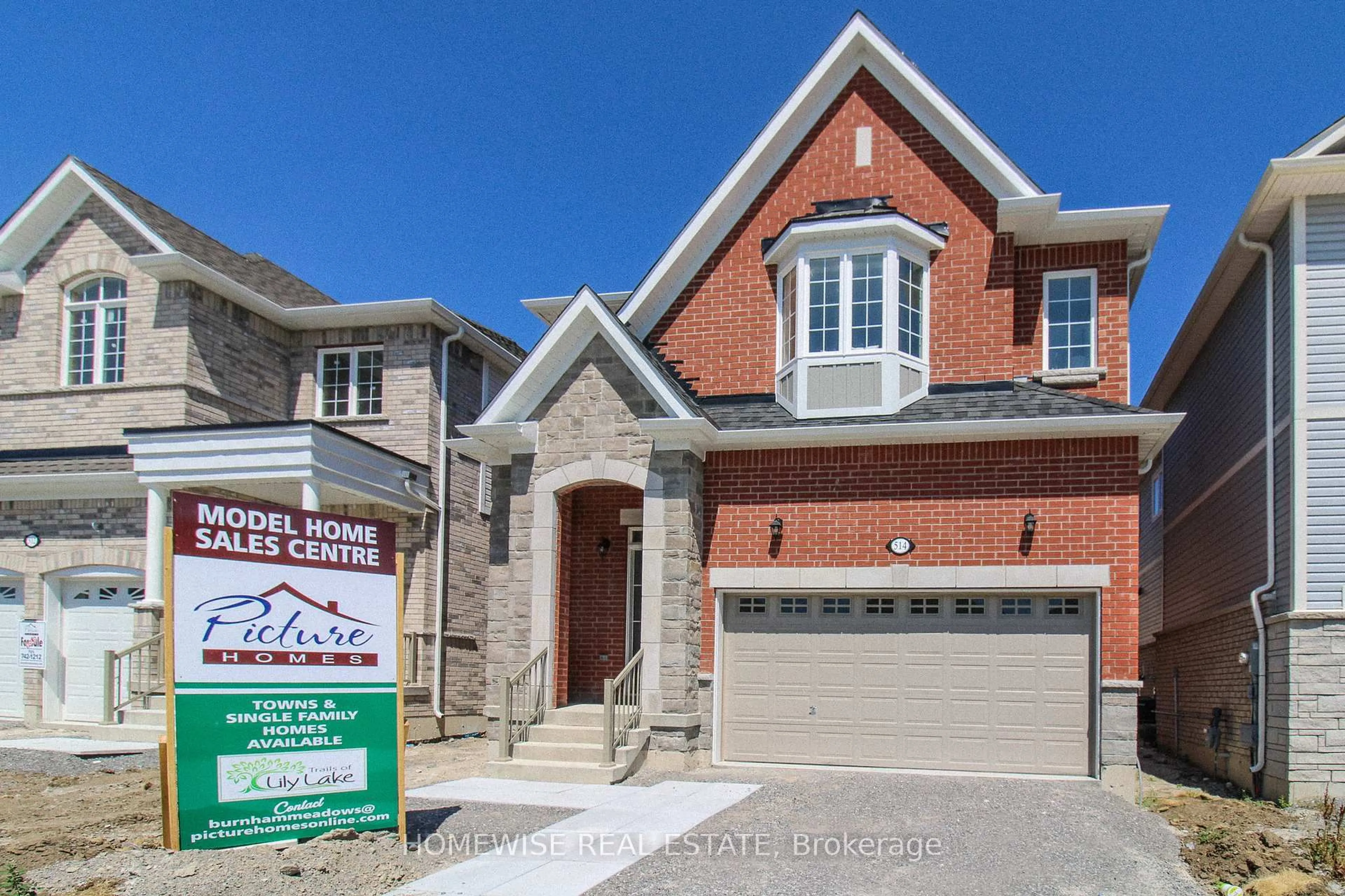 Home with brick exterior material, street for 514 Clayton Ave, Peterborough Ontario K9K 0H5