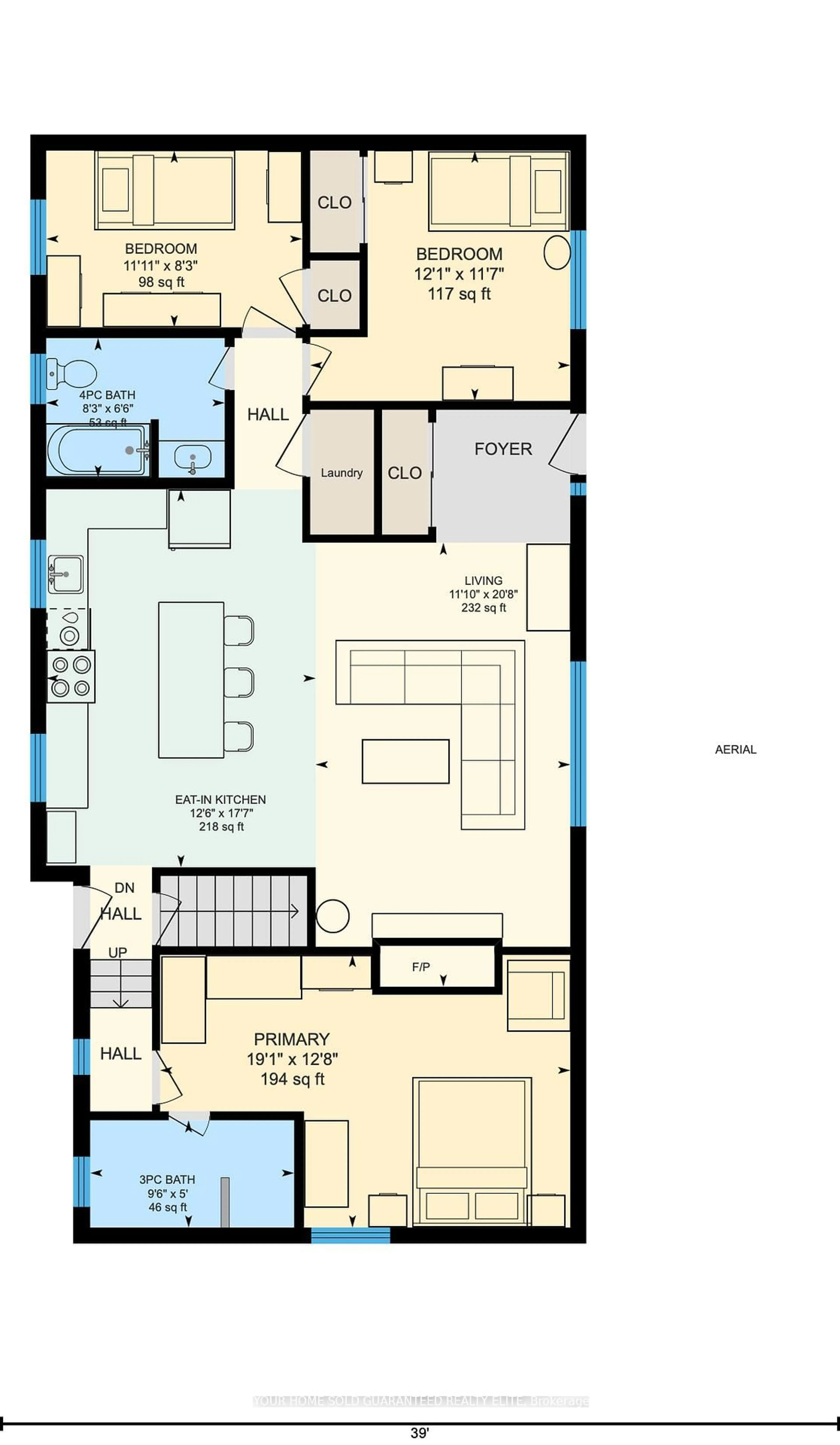 Floor plan for 22 Hazelwood Ave, Grimsby Ontario L3M 1K1