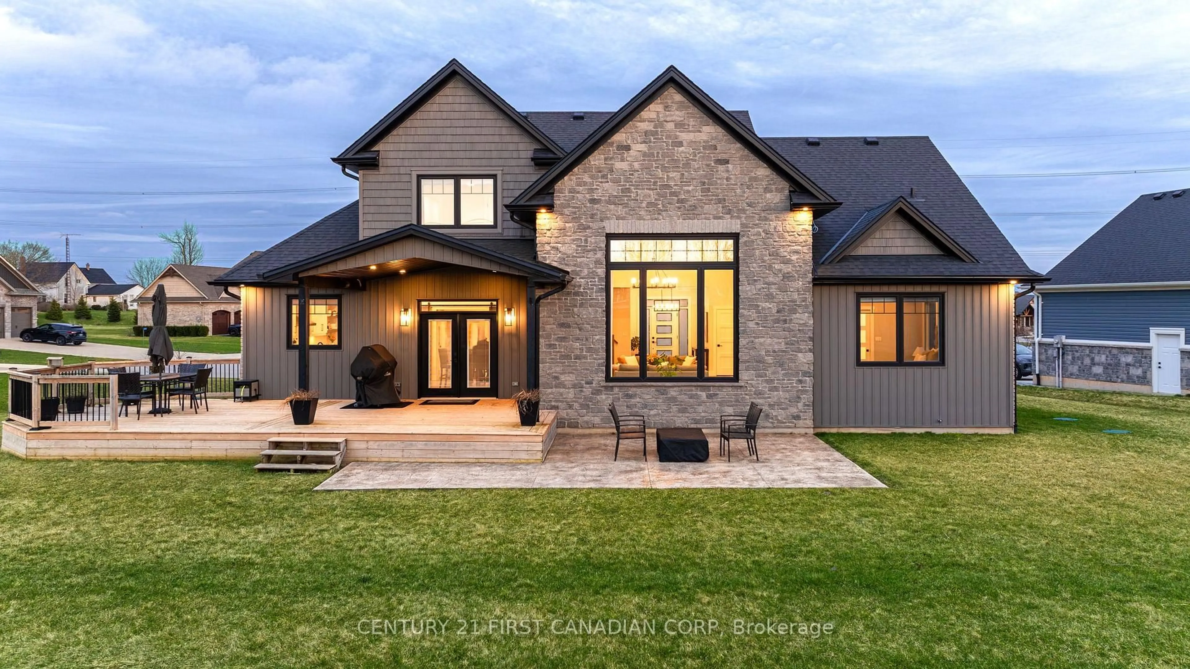 Home with brick exterior material, street for 49306 Ashland Ave, Malahide Ontario N0L 2J0