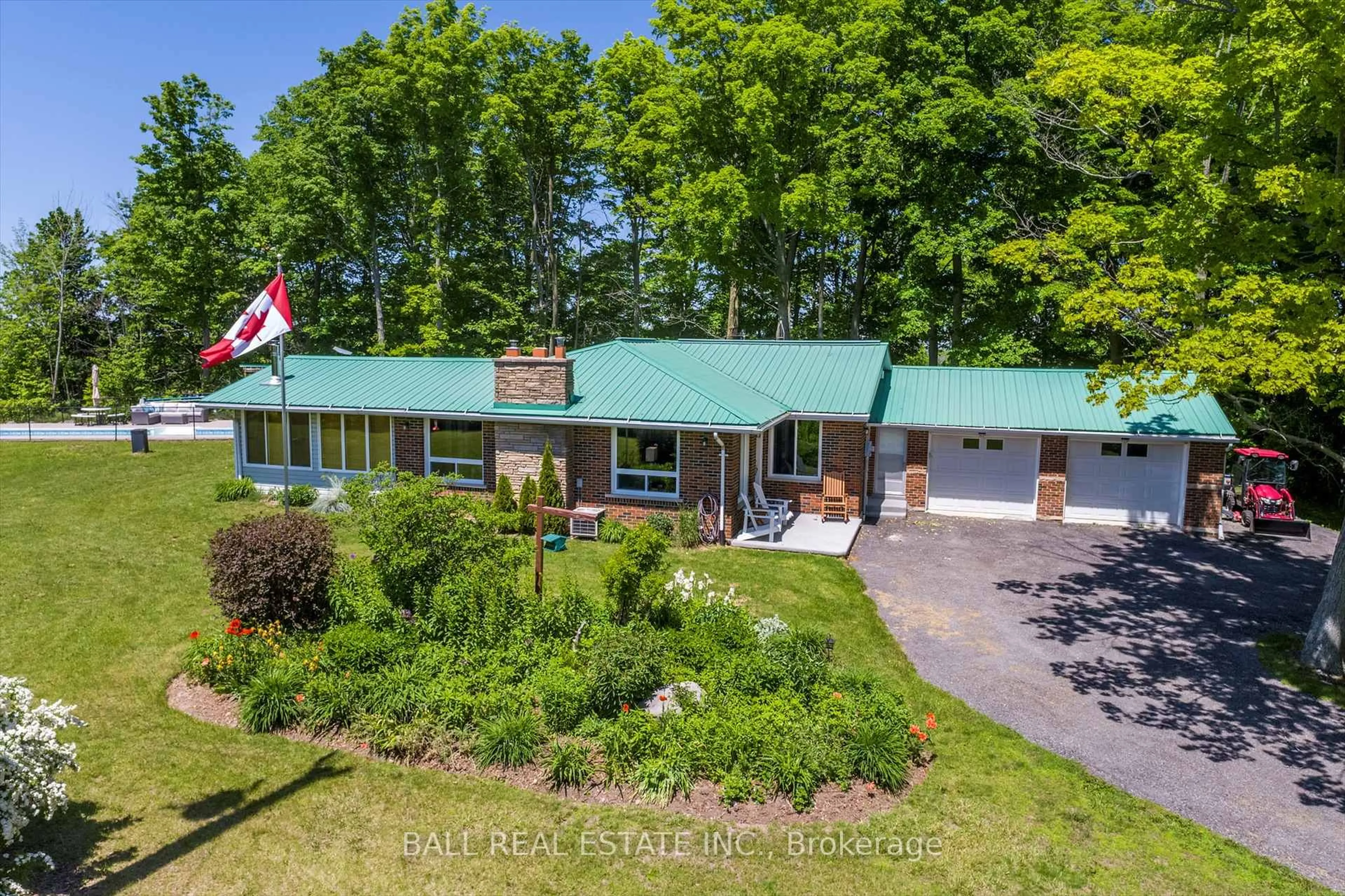 A pic from outside/outdoor area/front of a property/back of a property/a pic from drone, unknown for 166 County 35 Rd, Trent Hills Ontario K0L 1Y0