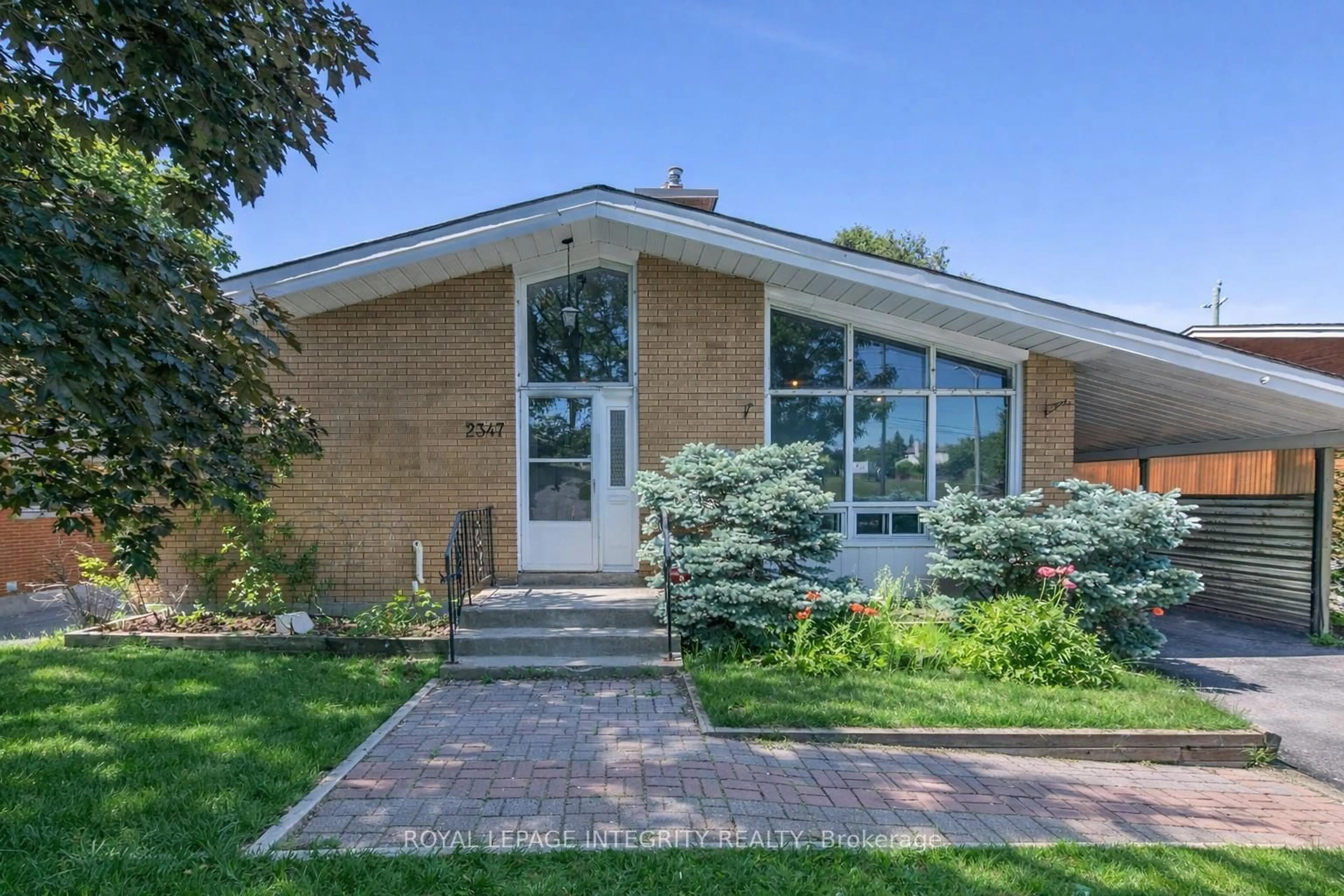 Home with brick exterior material, street for 2347 Baseline Rd, Ottawa Ontario K2C 0E2