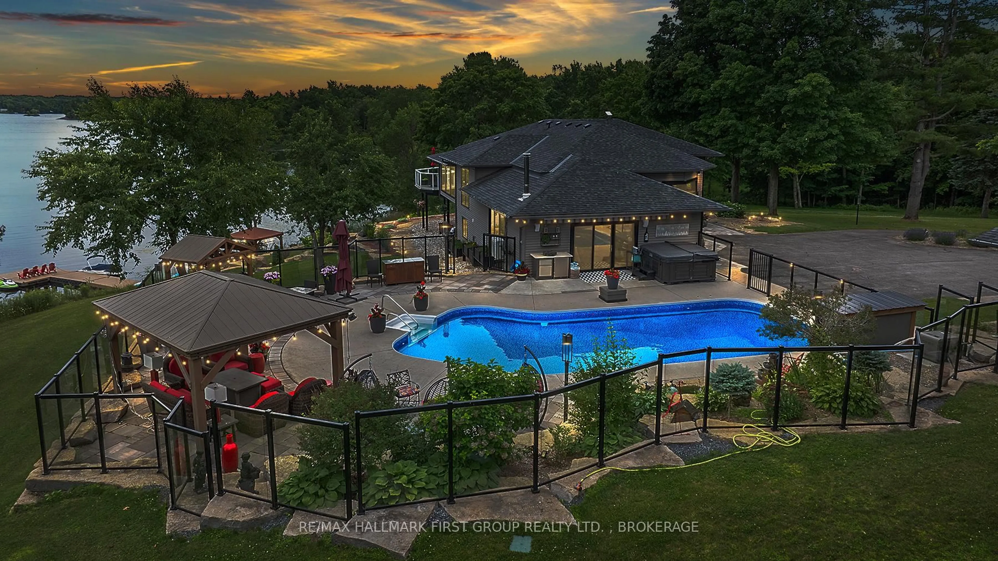 Pool for 120 Black Lake Route 1, Perth Ontario K7H 3C5