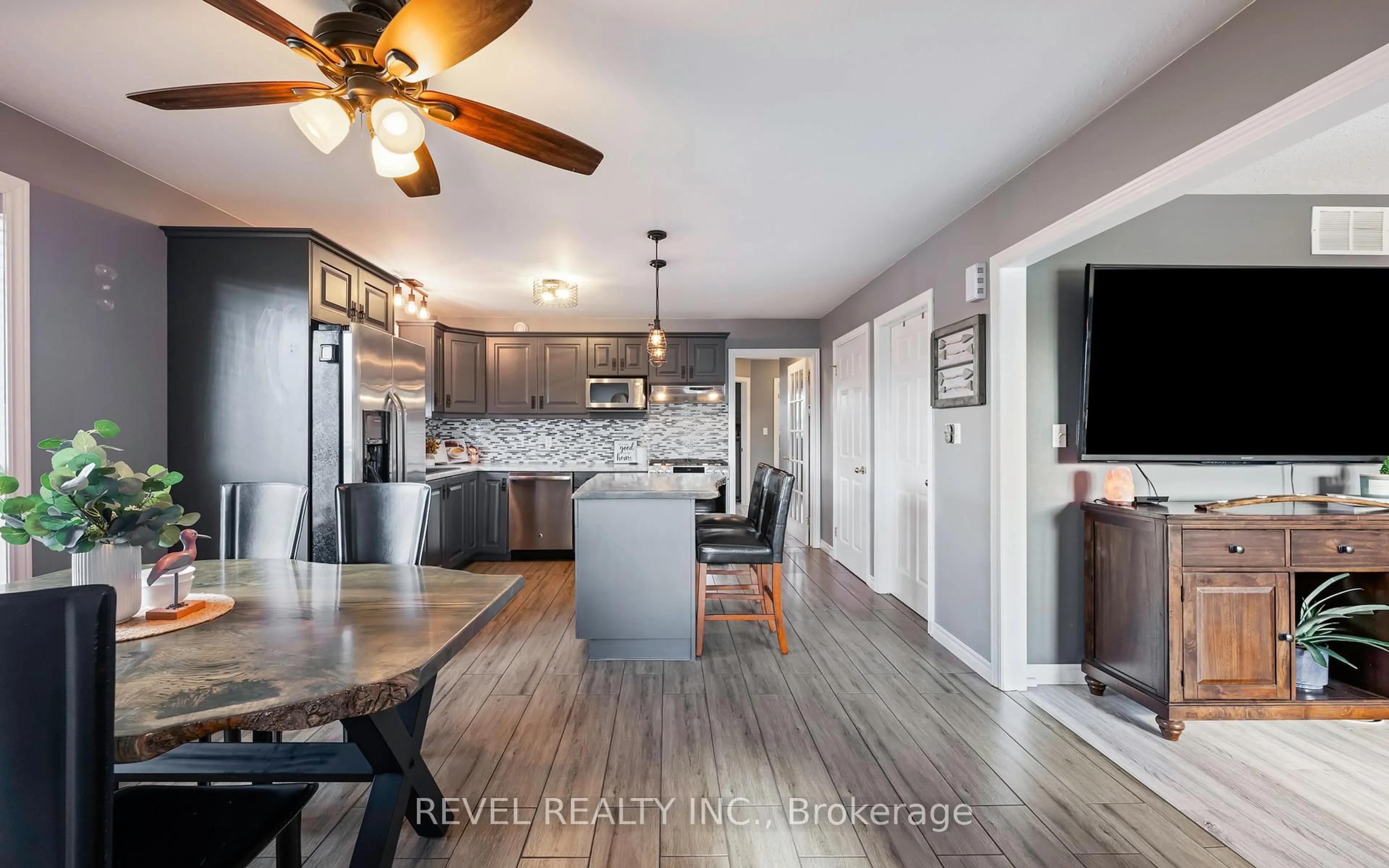 Open concept kitchen, unknown for 771 Princess St, Wellington North Ontario N0G 2L3