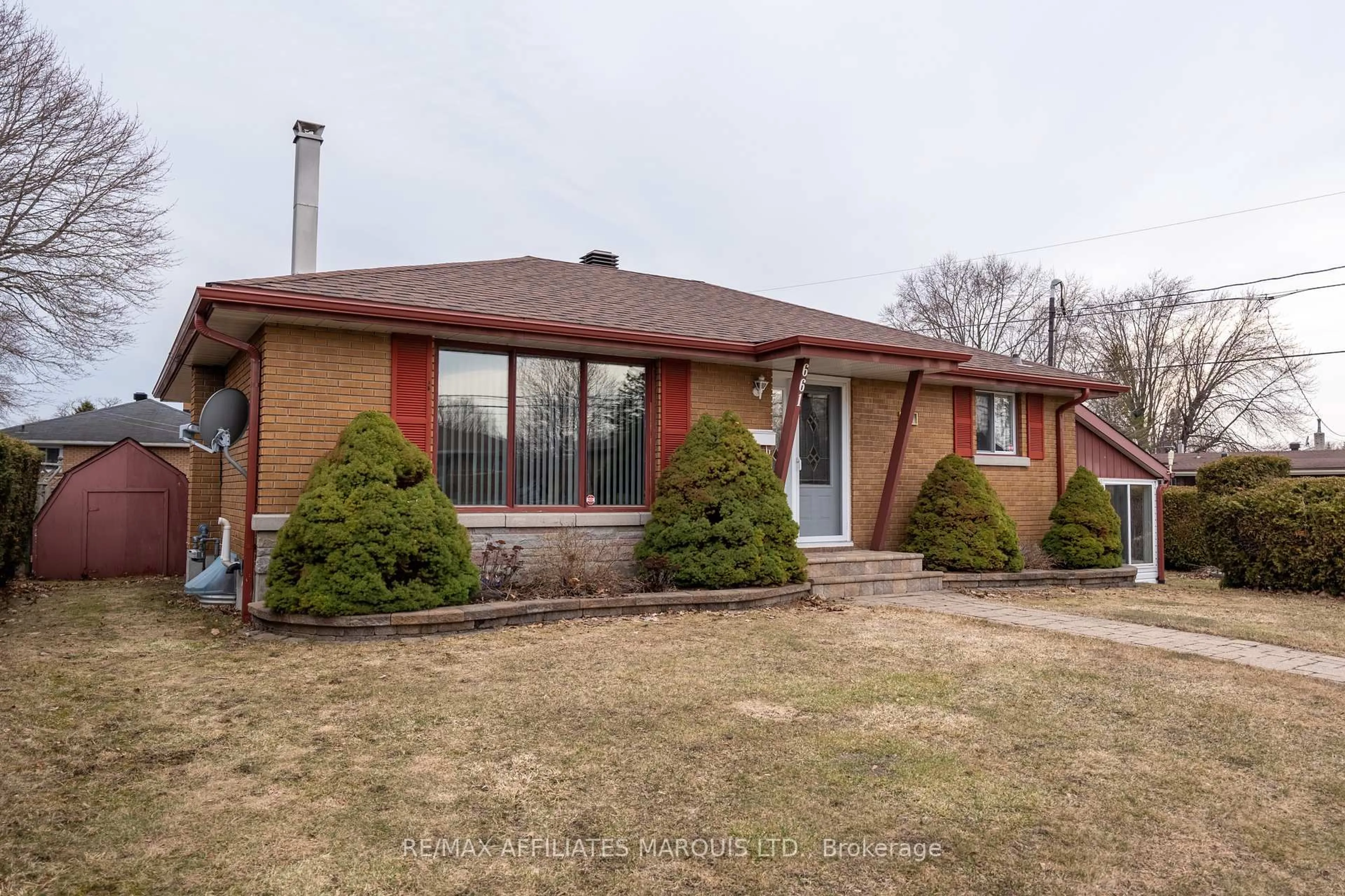 Home with brick exterior material, street for 661 St Felix St, Cornwall Ontario K6H 5B7
