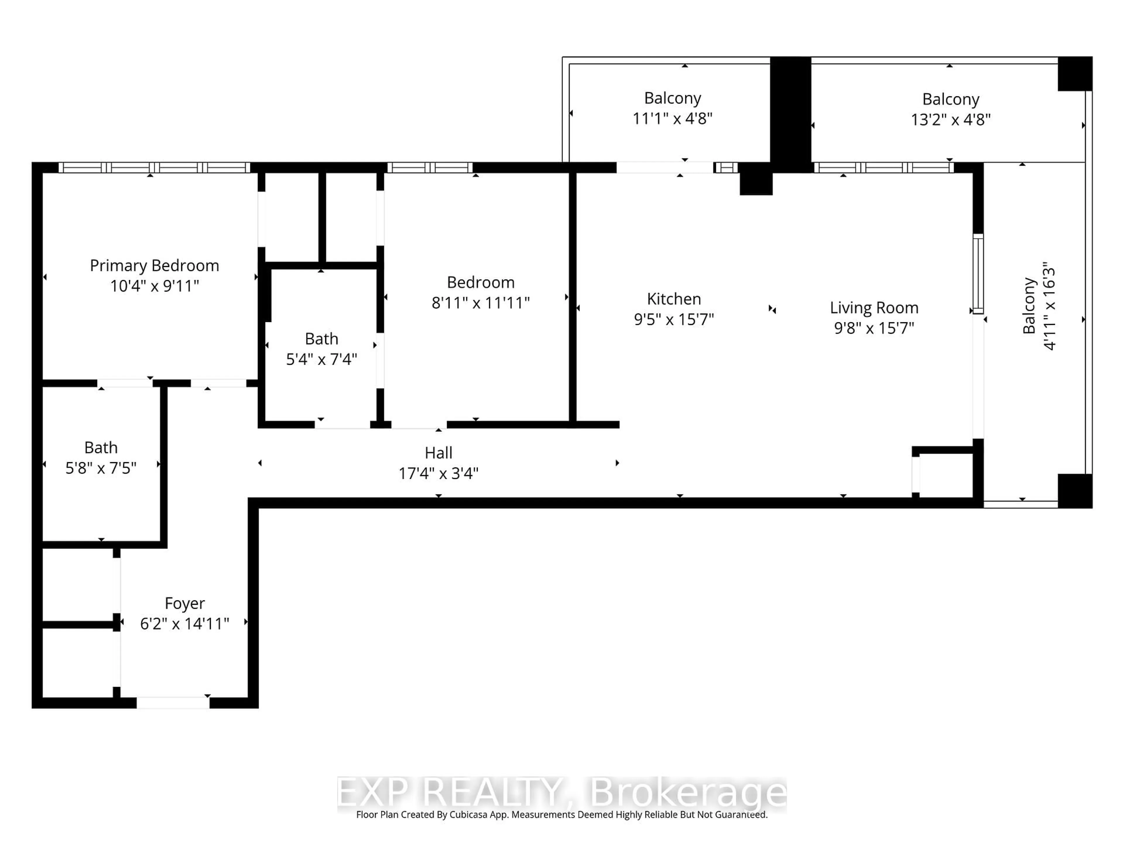 Floor plan for 10 Concord Pl #209, Grimsby Ontario L3M 0G6