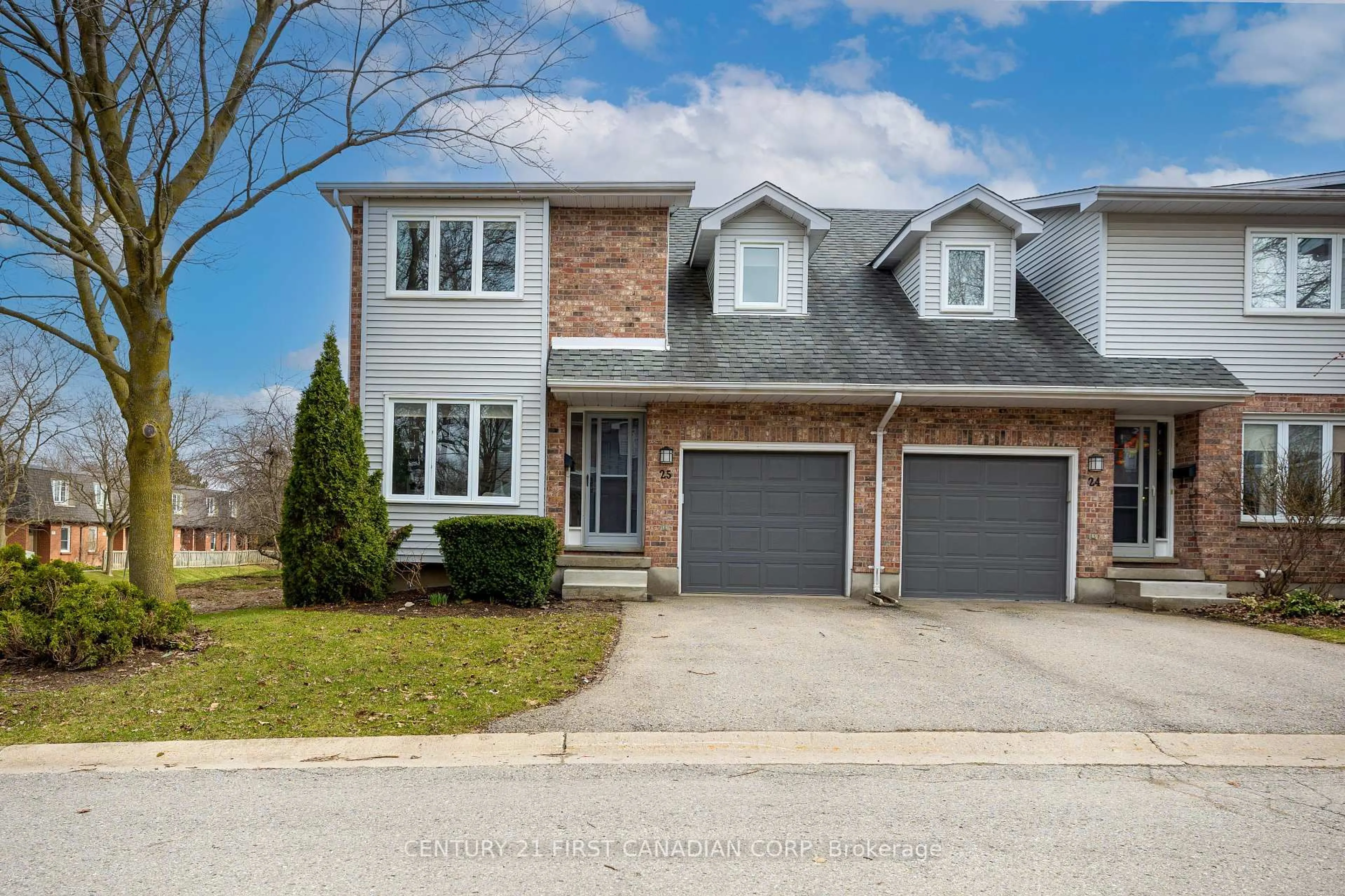 Home with brick exterior material, street for 189 Homestead Cres #25, London North Ontario N6G 2E6