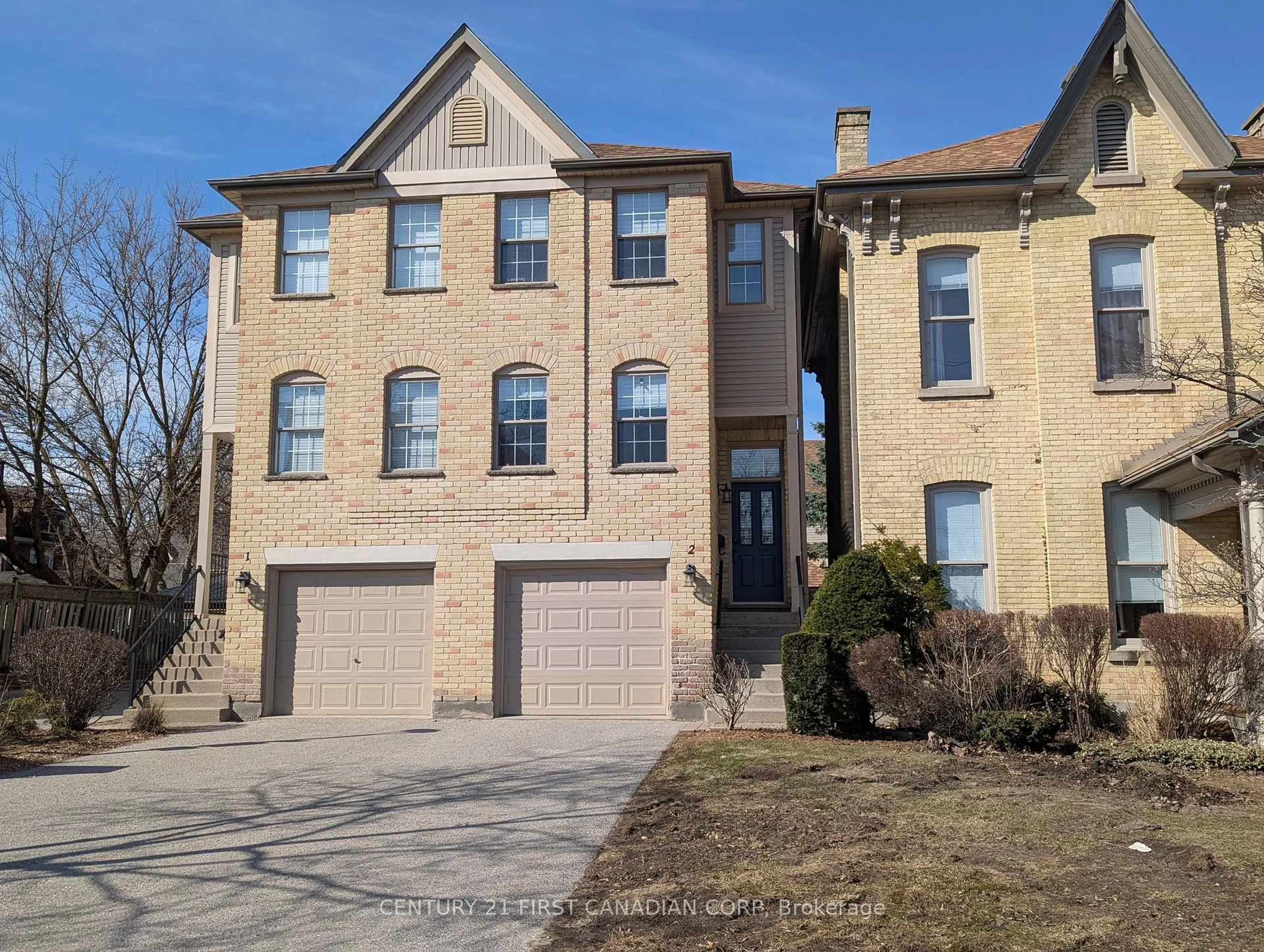 Home with brick exterior material, street for 609 COLBORNE St #2, London East Ontario N6B 2V3