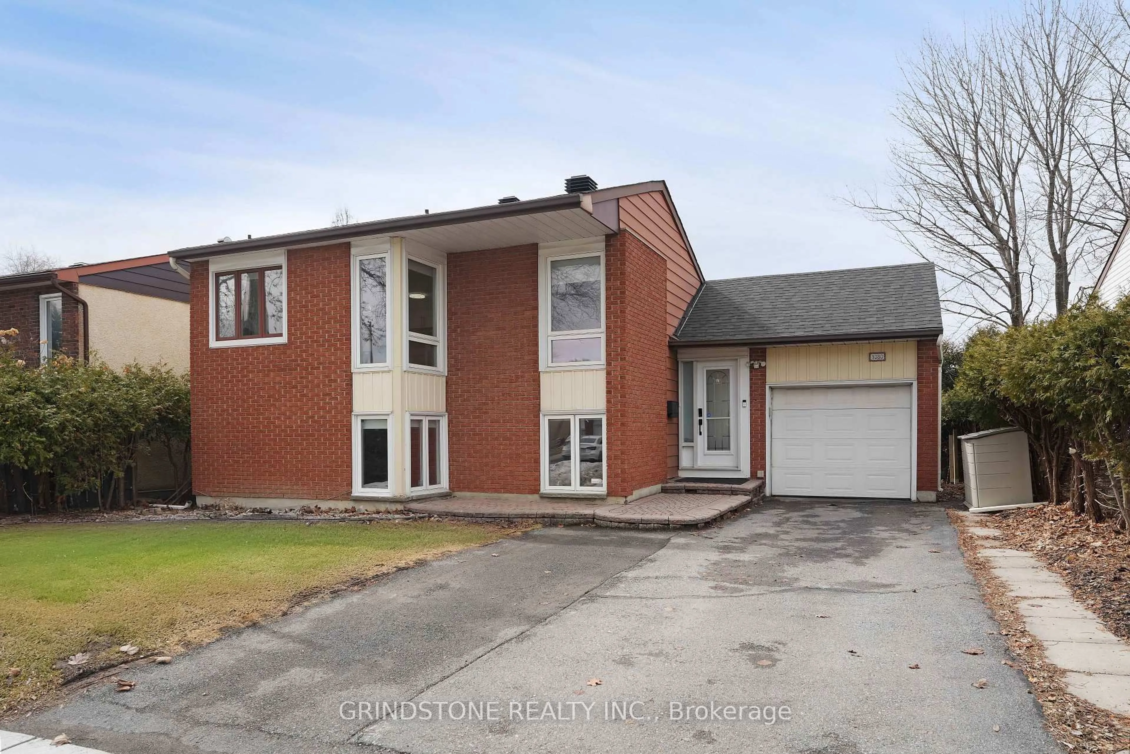 Home with brick exterior material, street for 1080 Alenmede Cres, Ottawa Ontario K2B 8H3