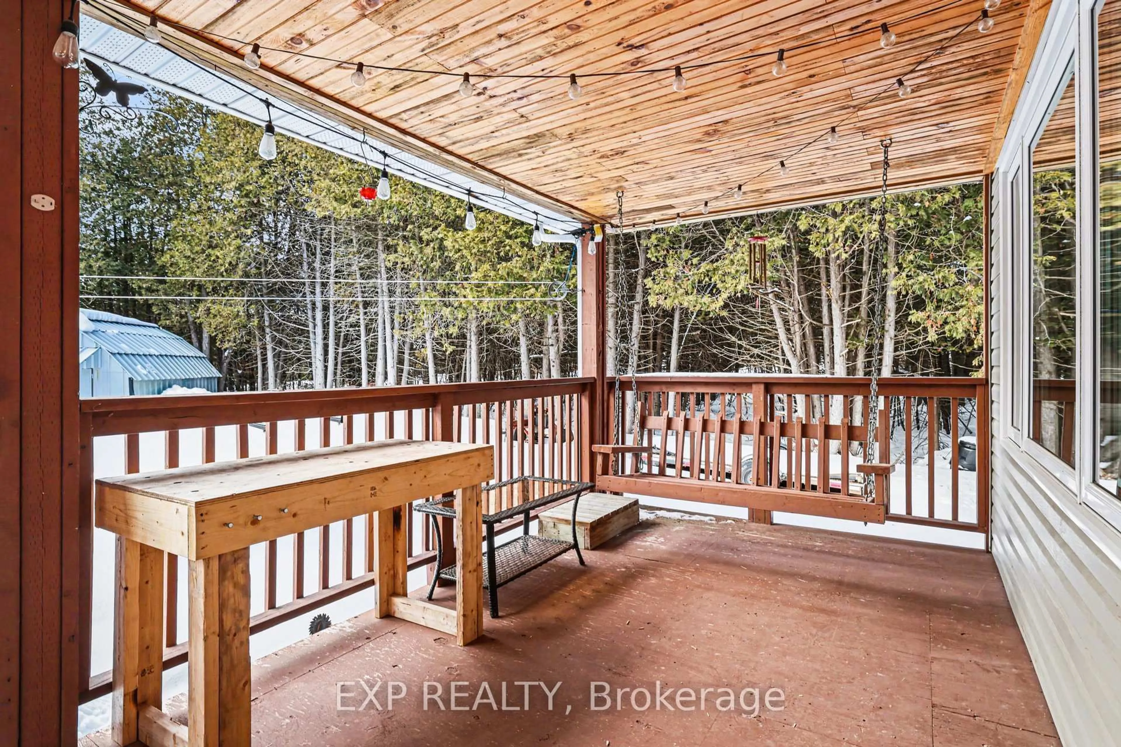 Patio, water/lake/river/ocean view for 4250 511 Highway, Lanark Ontario K0G 1K0