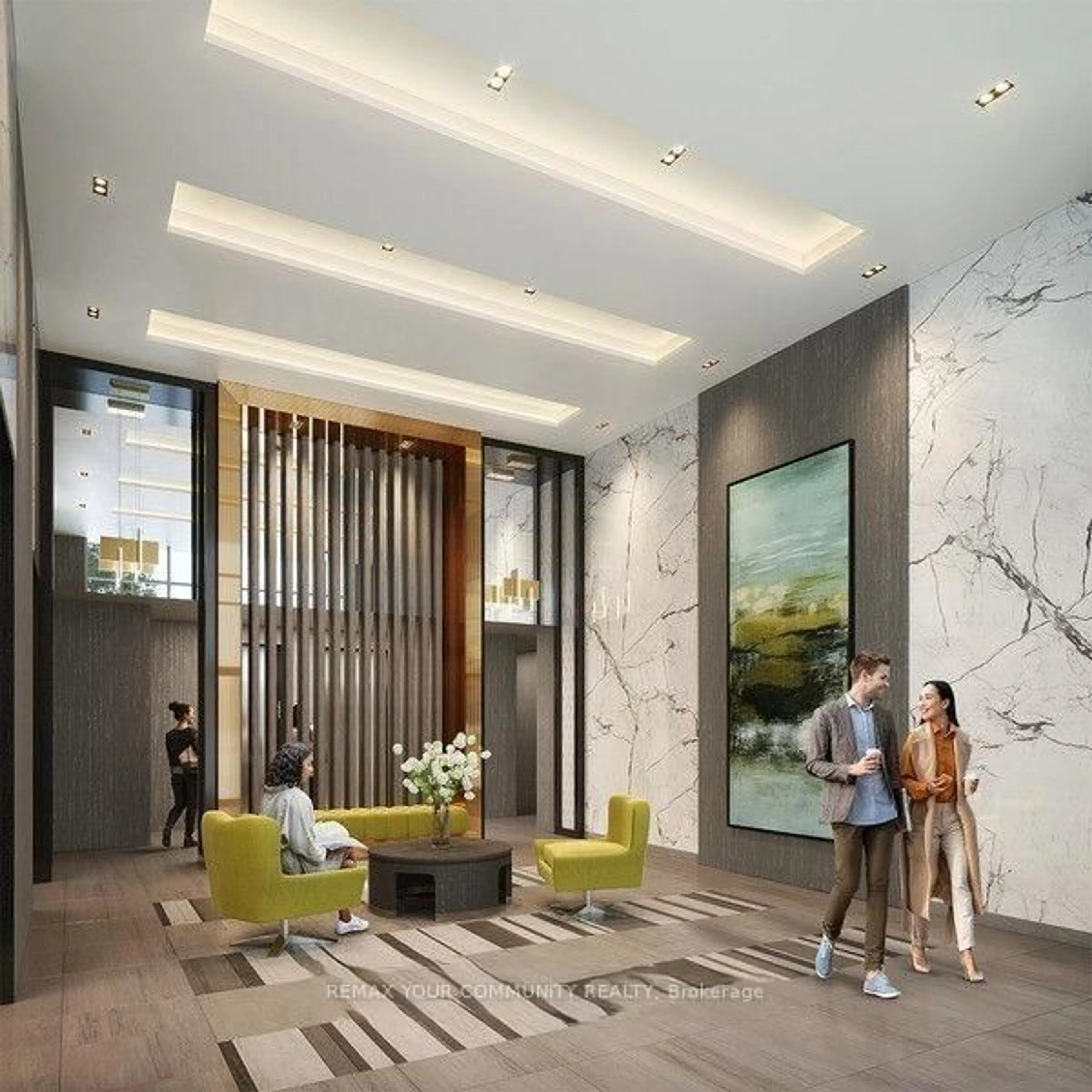 Lobby for 415 Main St #704, Hamilton Ontario L8P 1K5