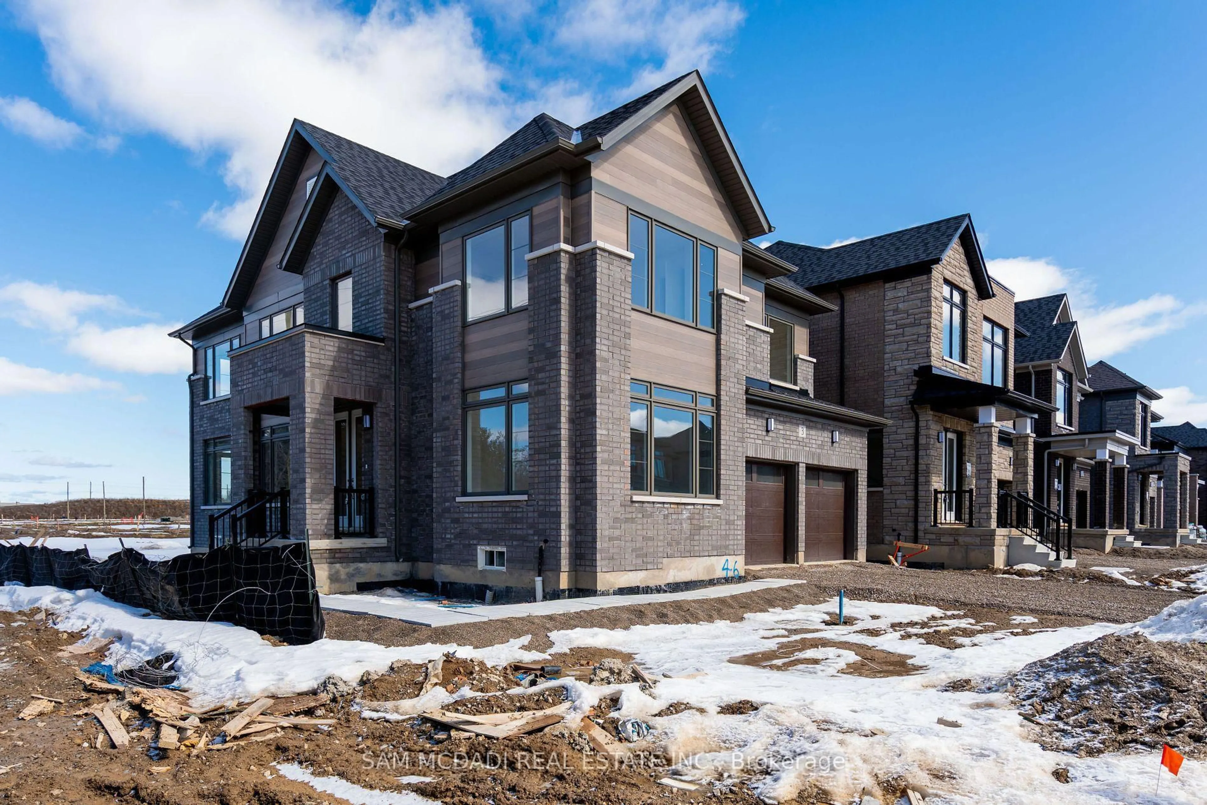 Home with brick exterior material, unknown for 3 Blain Dr, Hamilton Ontario L0R 1C0