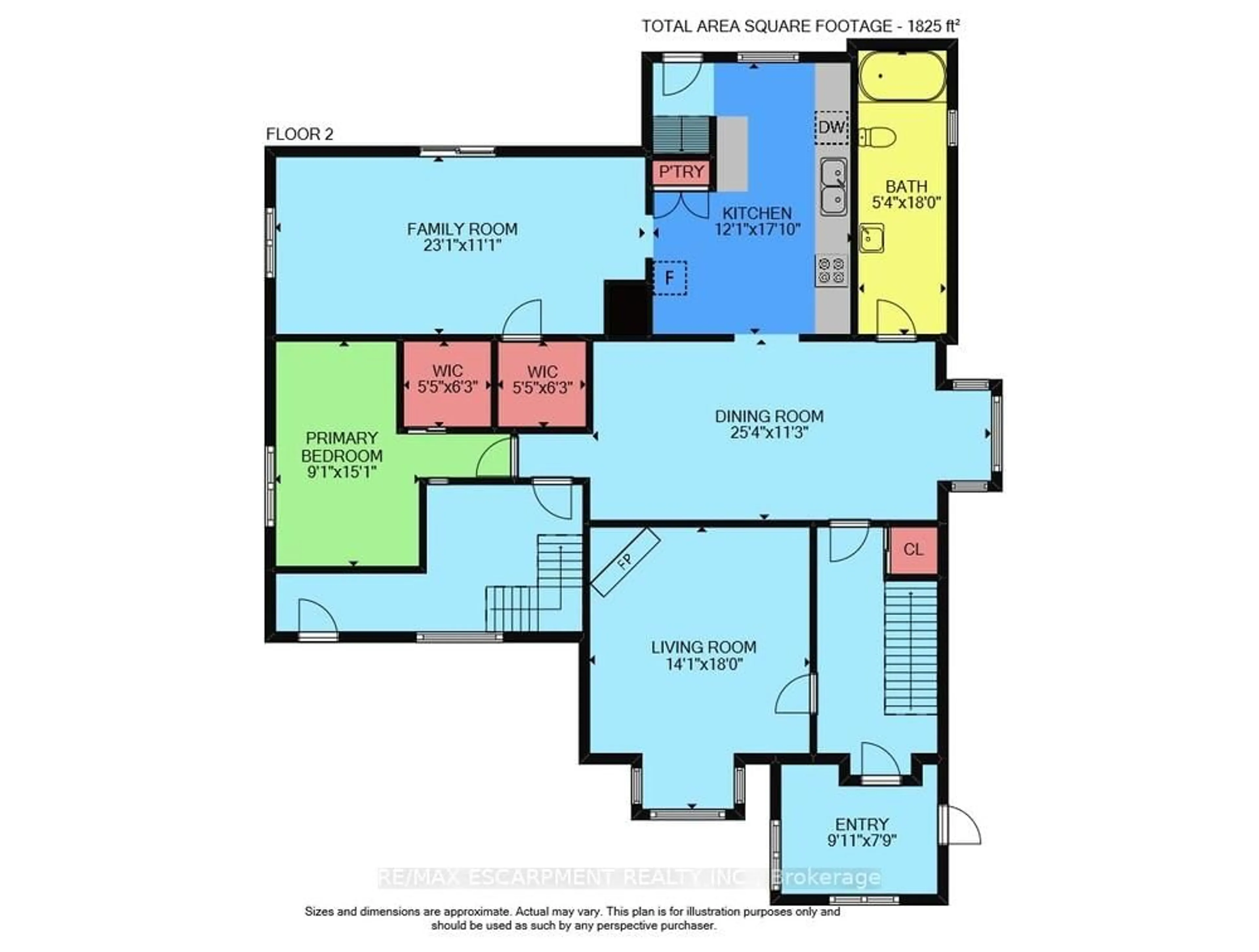 Floor plan for 287 Main St, Grimsby Ontario L3M 1P9