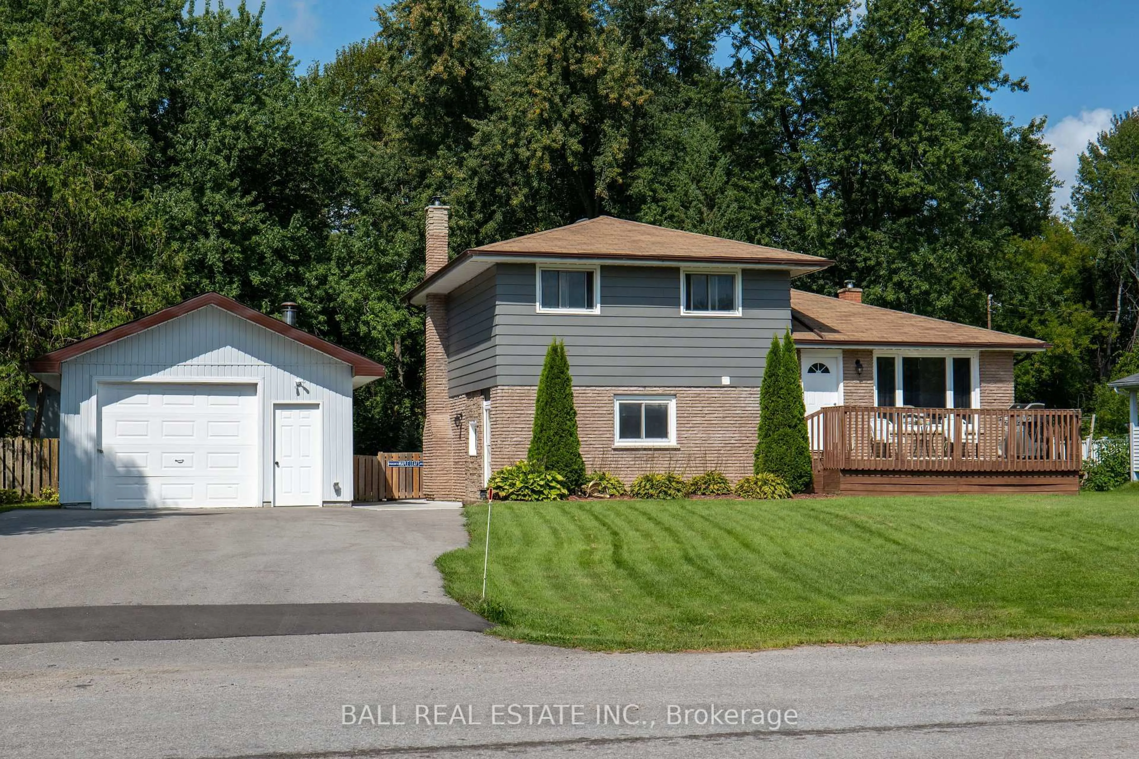 Home with vinyl exterior material, street for 166 Victoria Dr, Kawartha Lakes Ontario K0M 1G0