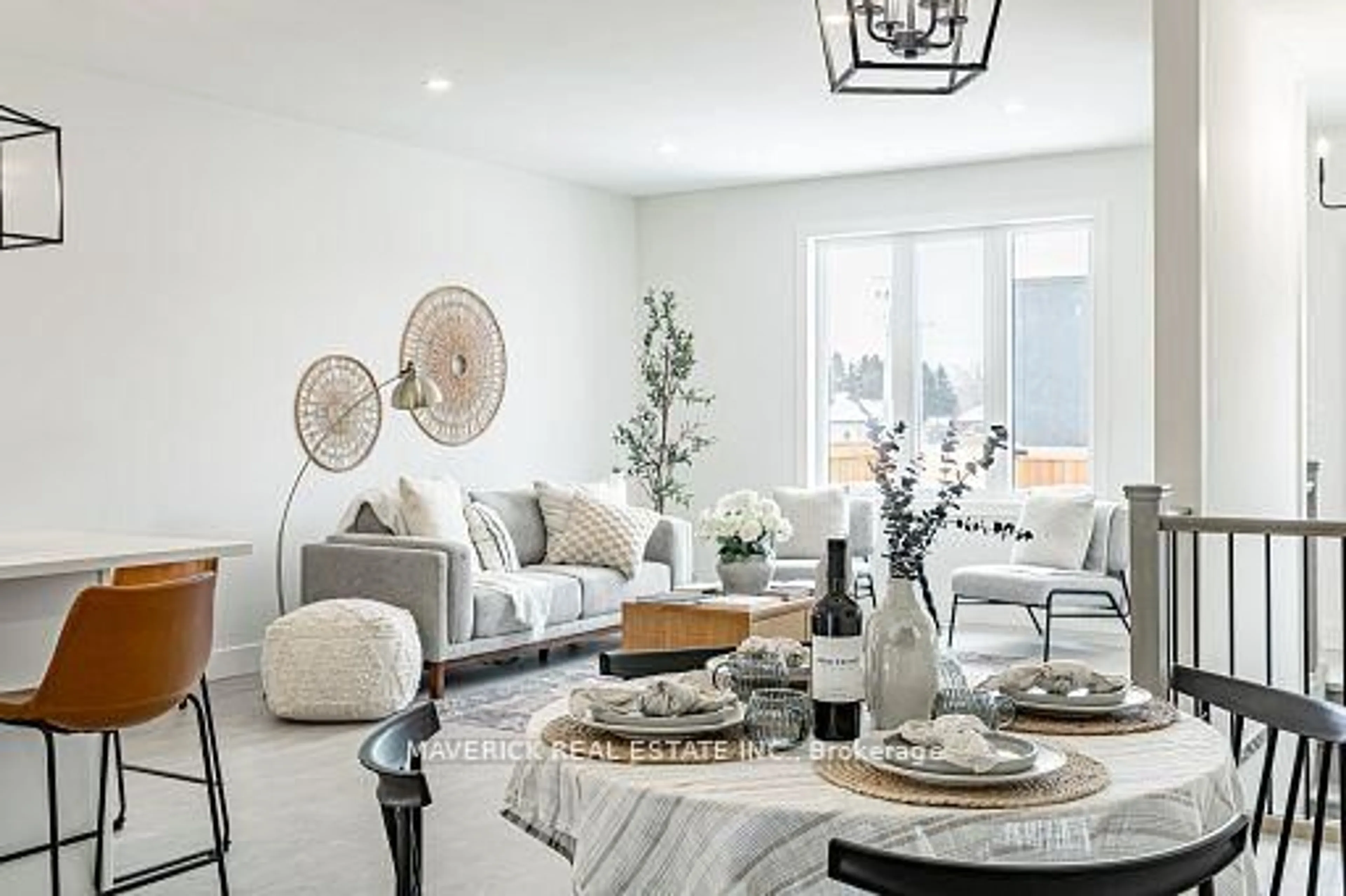 Living room with furniture, unknown for 183 Brock St #8, Zorra Ontario N0M 2M0