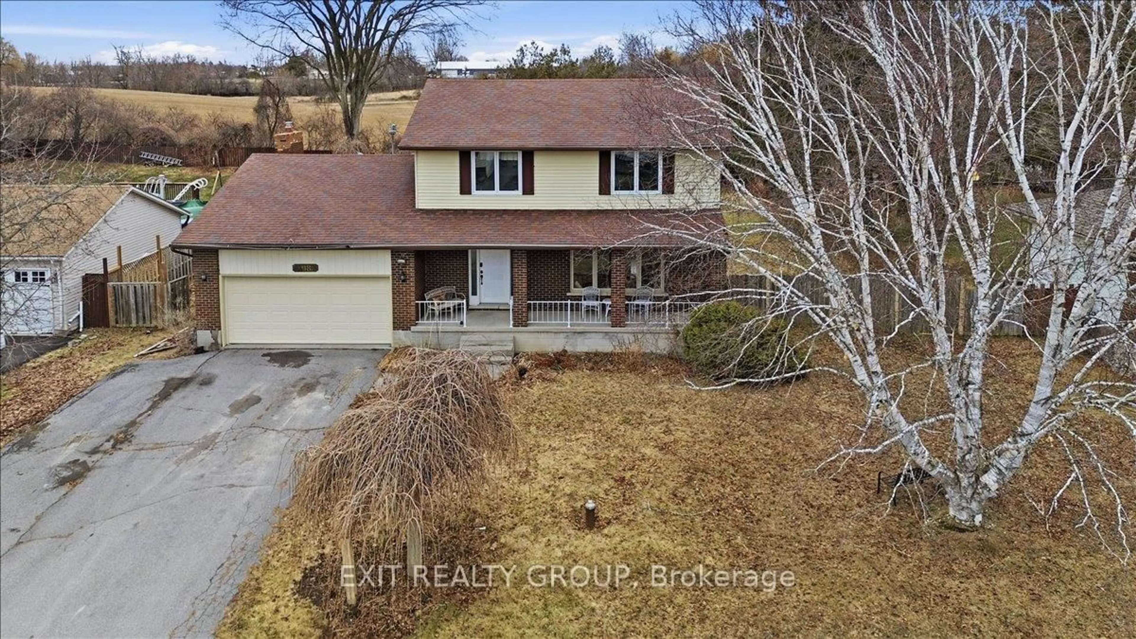 A pic from outside/outdoor area/front of a property/back of a property/a pic from drone, street for 198 Chatterton Valley Cres, Quinte West Ontario K0K 2B0
